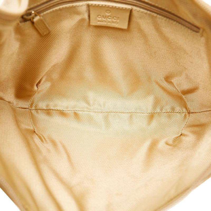 Gucci G Monogram Canvas Shoulder Bag (SHG-24198)