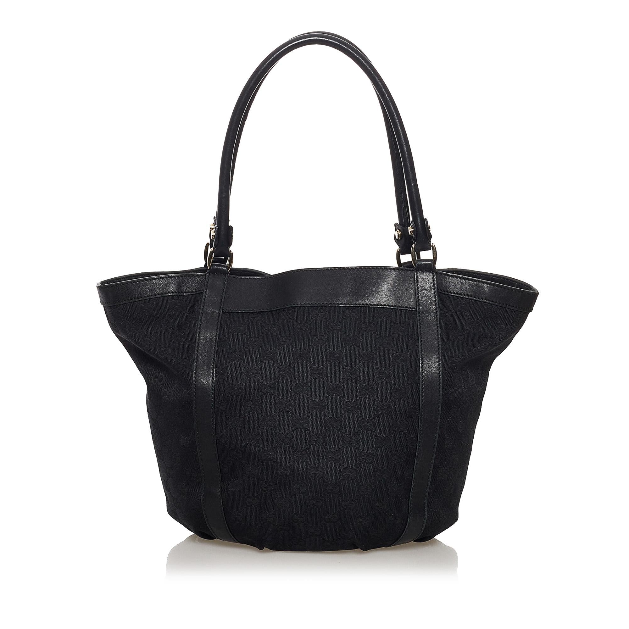 Gucci GG Abbey D-Ring Canvas Tote Bag (SHG-32393)