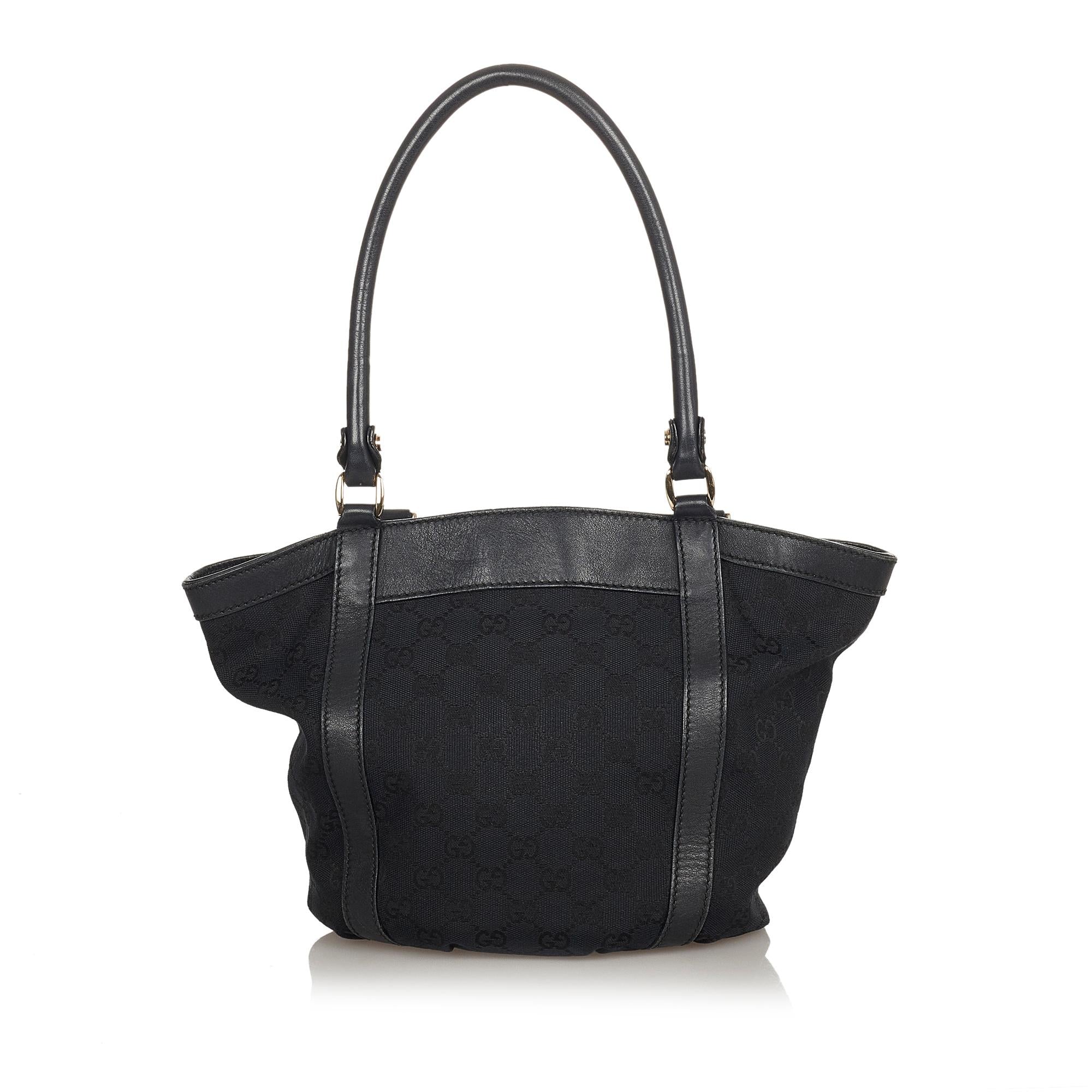 Gucci GG Abbey D-Ring Canvas Tote Bag (SHG-32494)