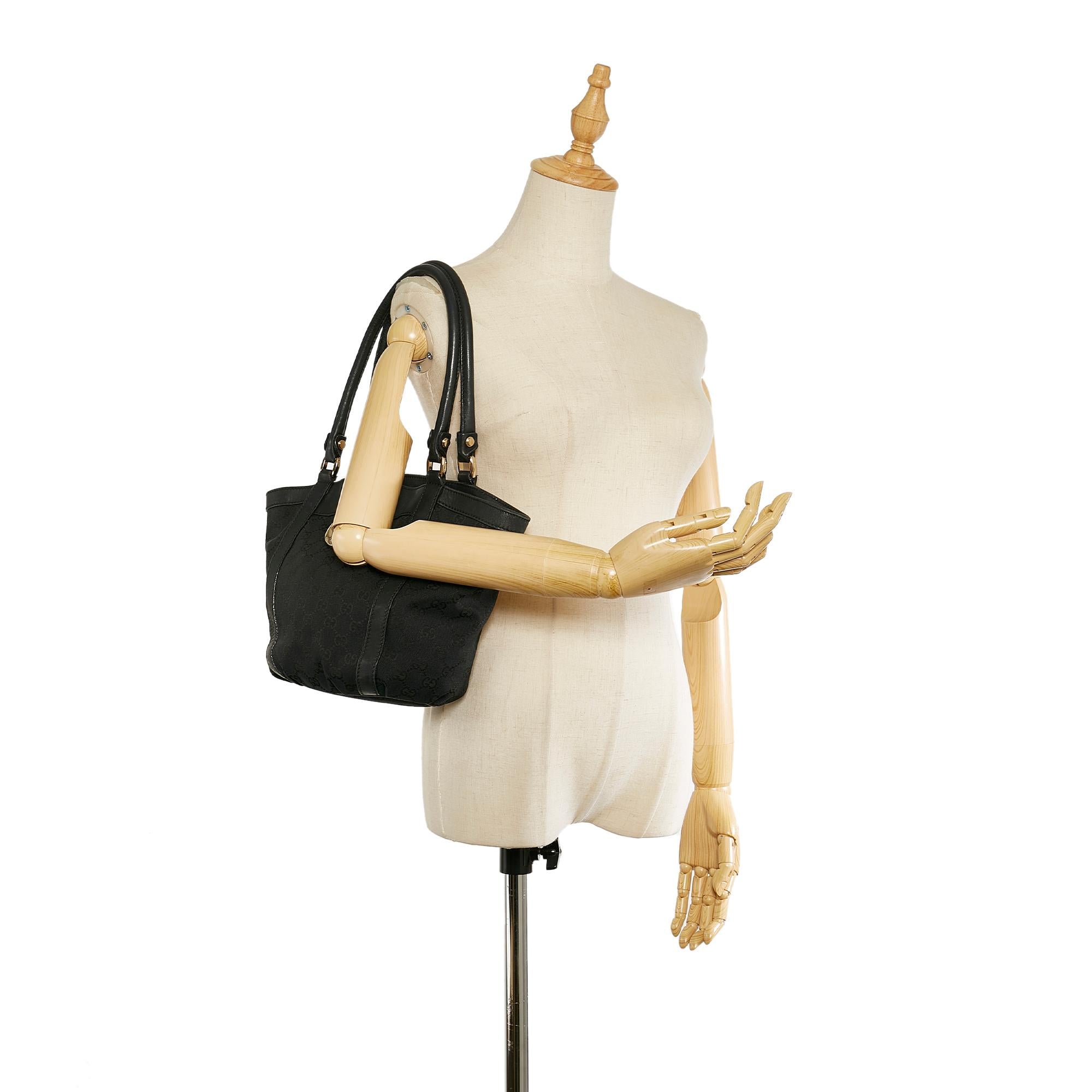 Gucci GG Abbey D-Ring Canvas Tote Bag (SHG-32494)