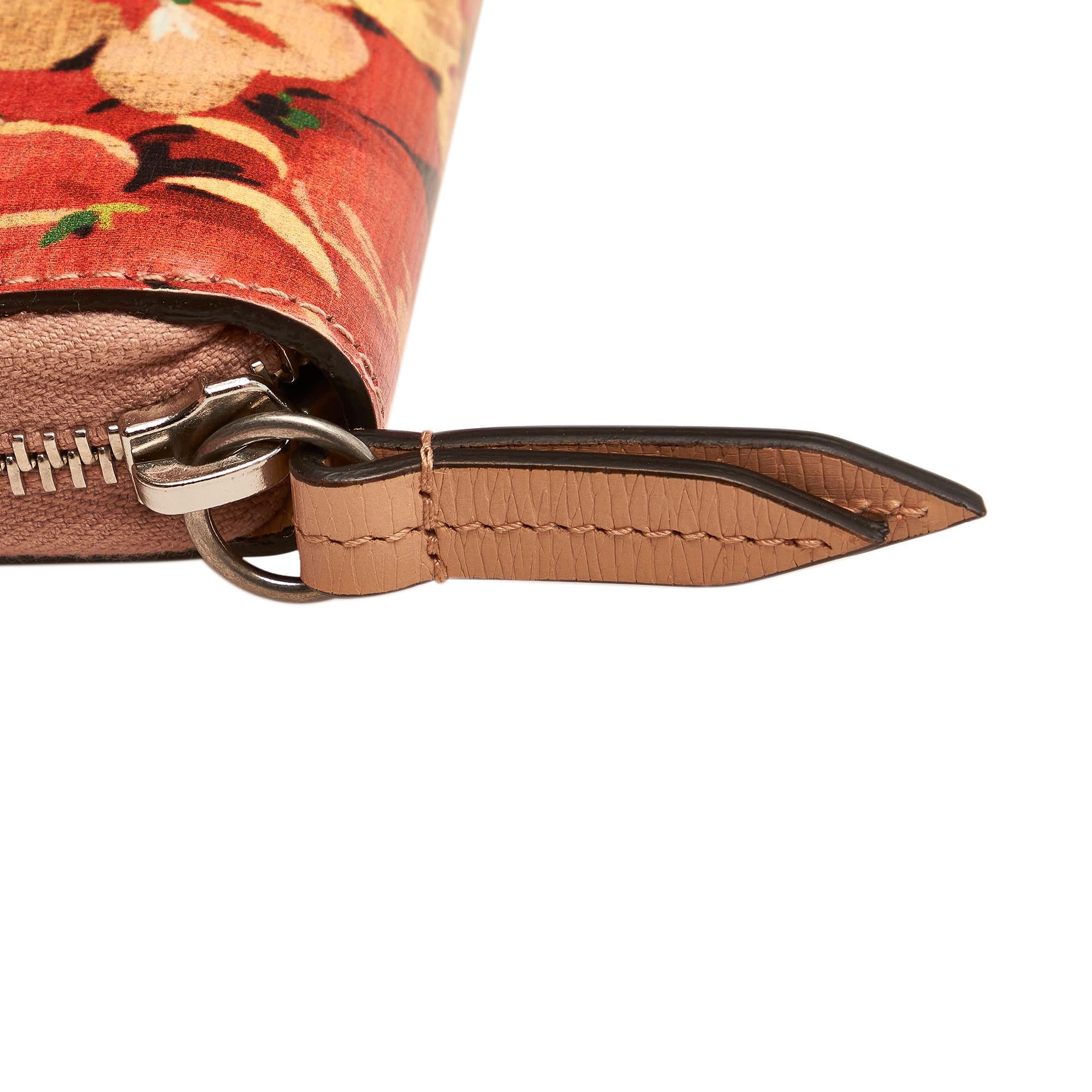 Gucci GG Blooms Zip Around Long Wallet (SHG-32346)