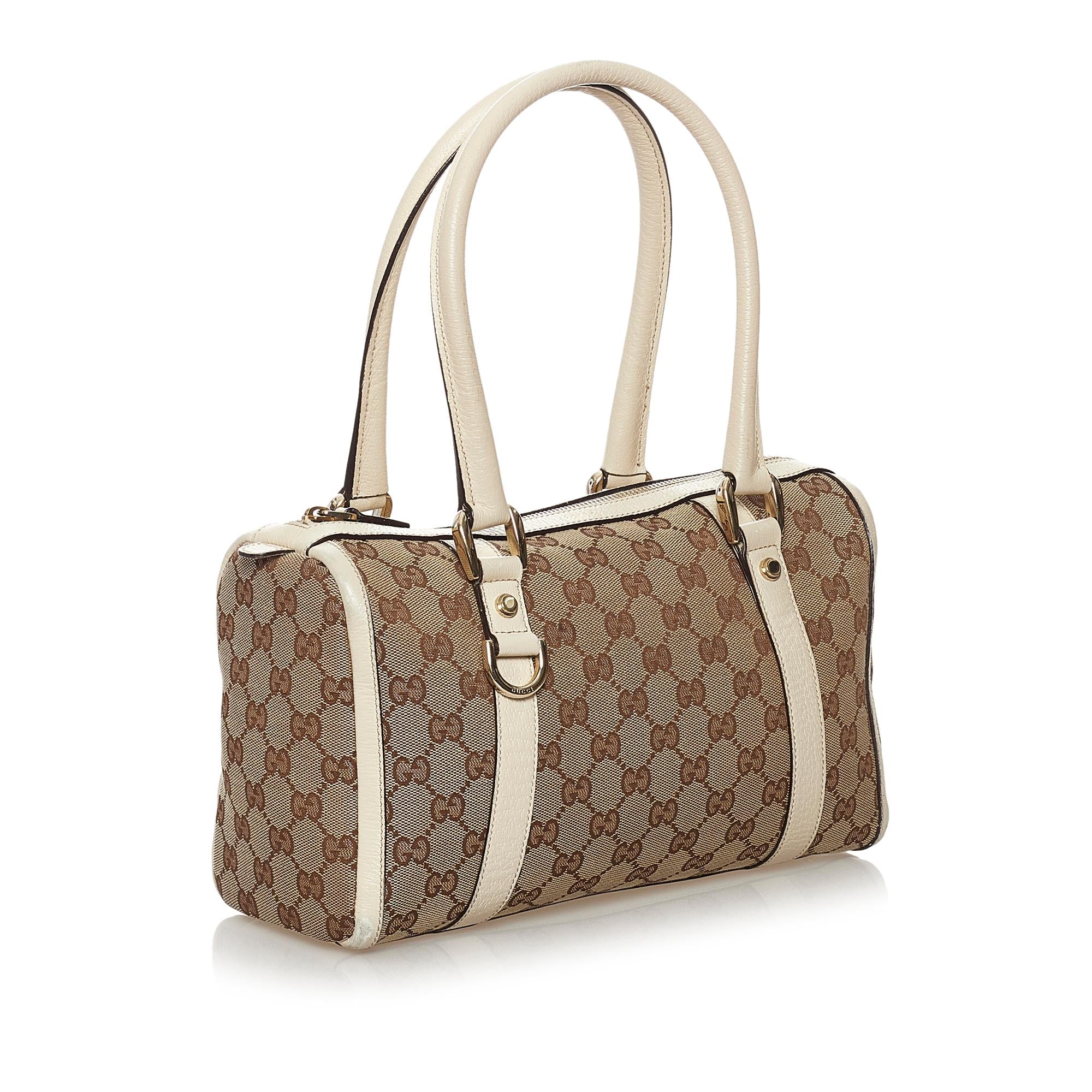 Gucci GG Canvas Abbey Boston Bag (SHG-31476)