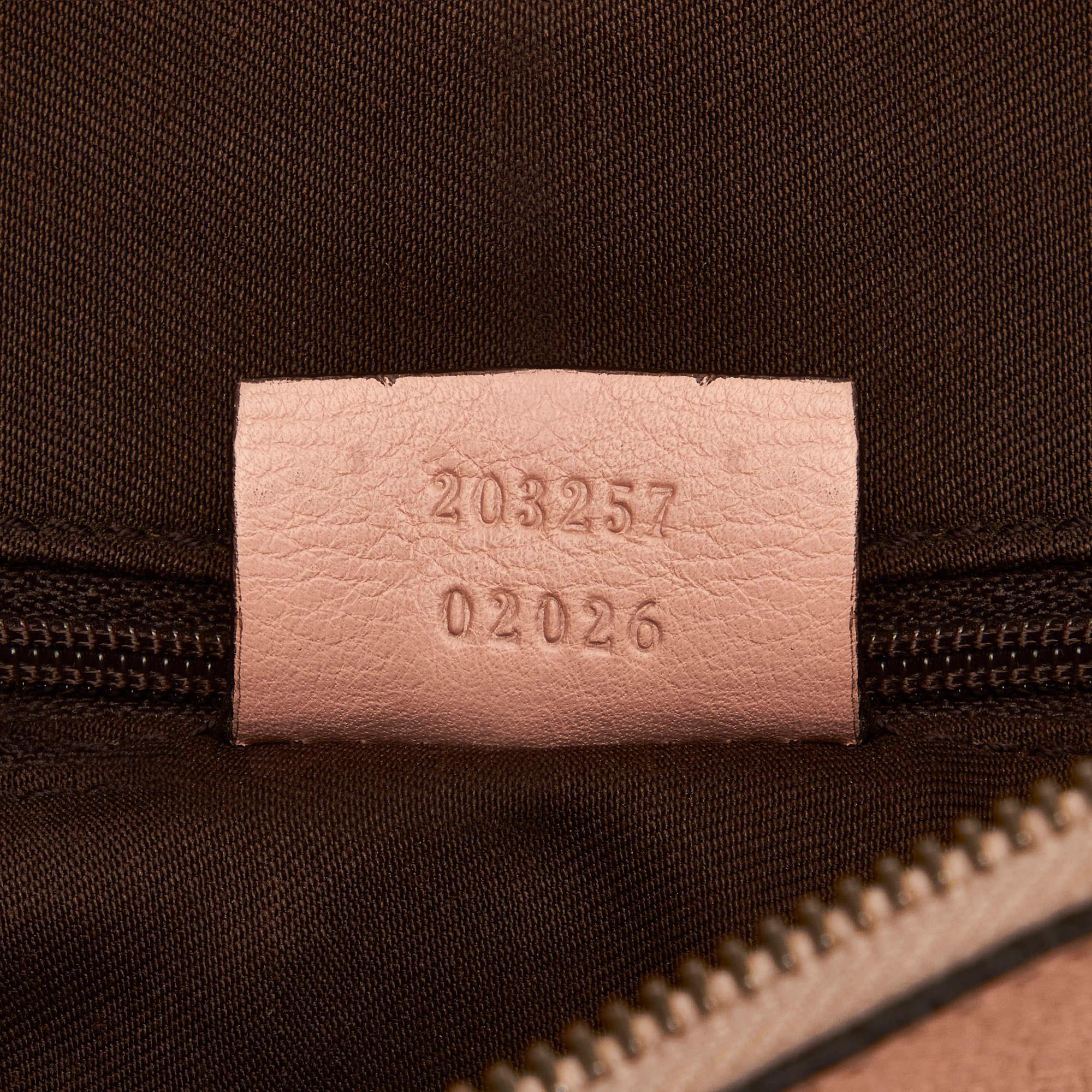 Gucci GG Canvas Abbey D-Ring Crossbody Bag (SHG-32404)