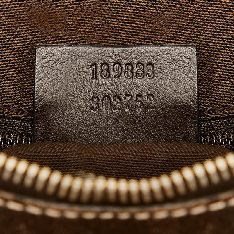Gucci GG Canvas Abbey D-Ring Shoulder Bag (SHG-23487)