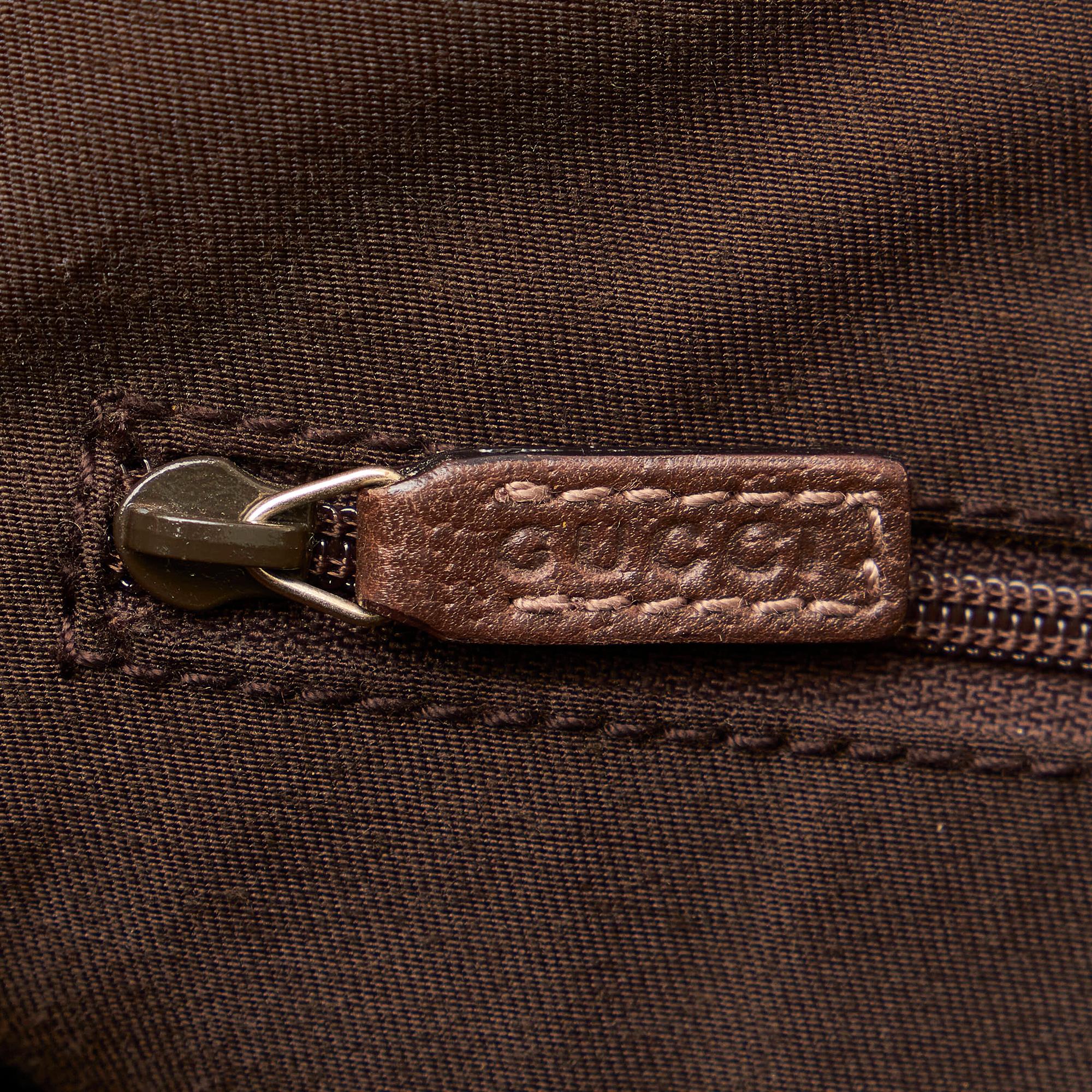 Gucci GG Canvas Abbey D-Ring Shoulder Bag (SHG-29968)