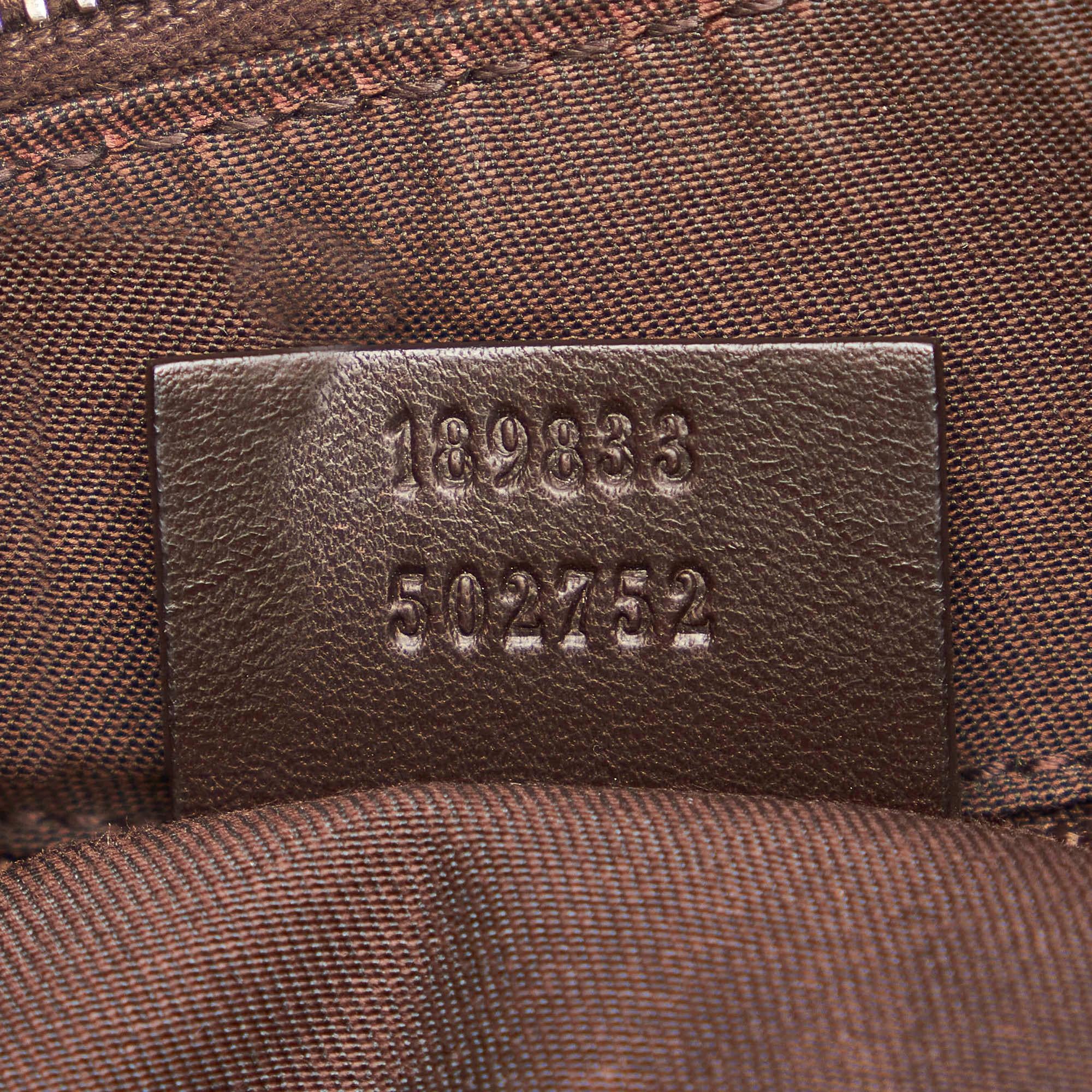 Gucci GG Canvas Abbey D-Ring Shoulder Bag (SHG-32413)