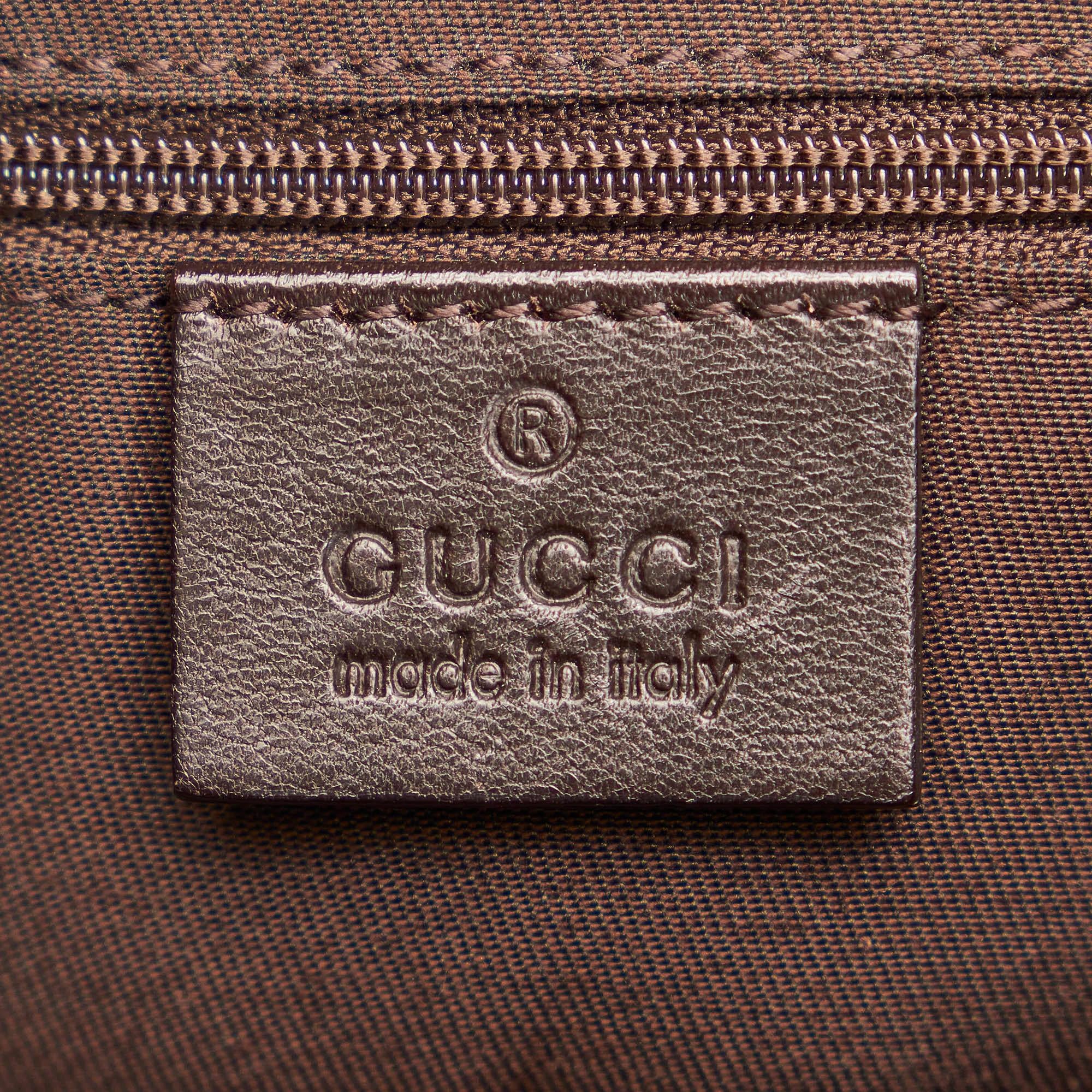 Gucci GG Canvas Abbey D-Ring Shoulder Bag (SHG-32413)