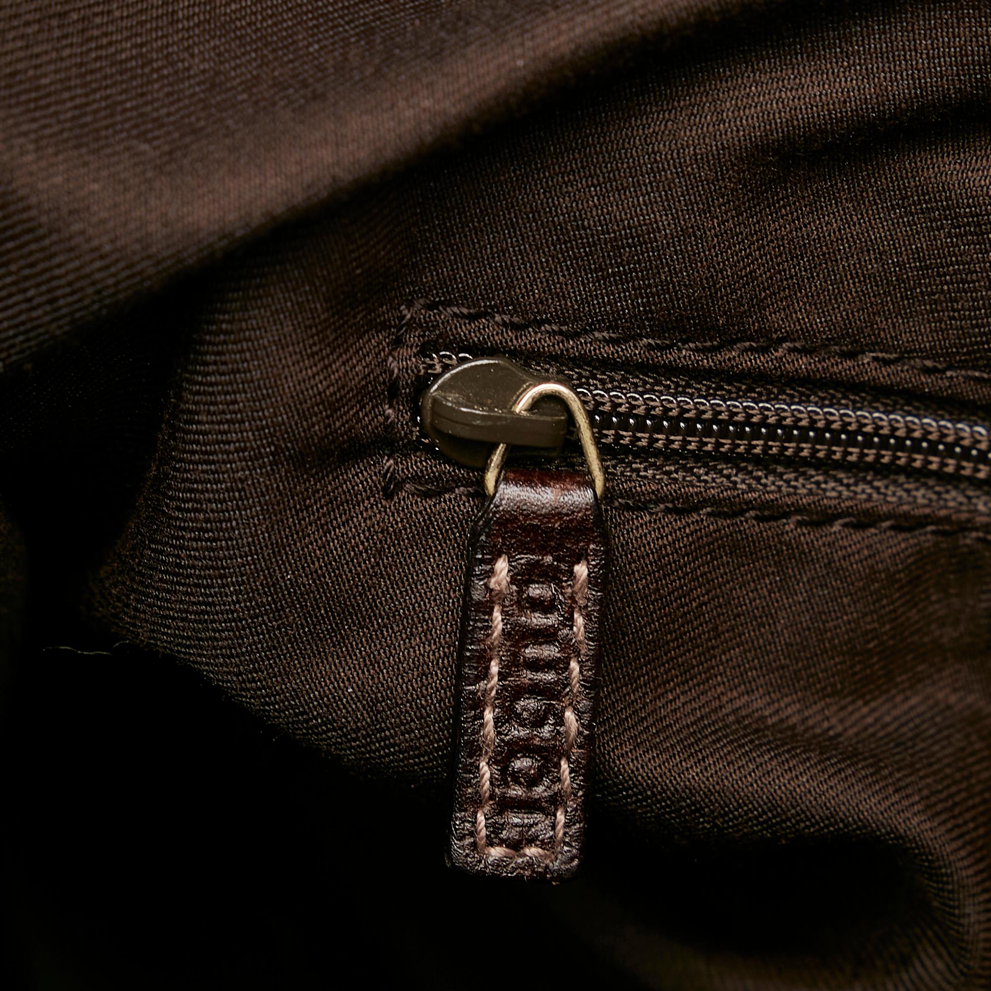 Gucci GG Canvas Abbey D-Ring Shoulder Bag (SHG-32514)