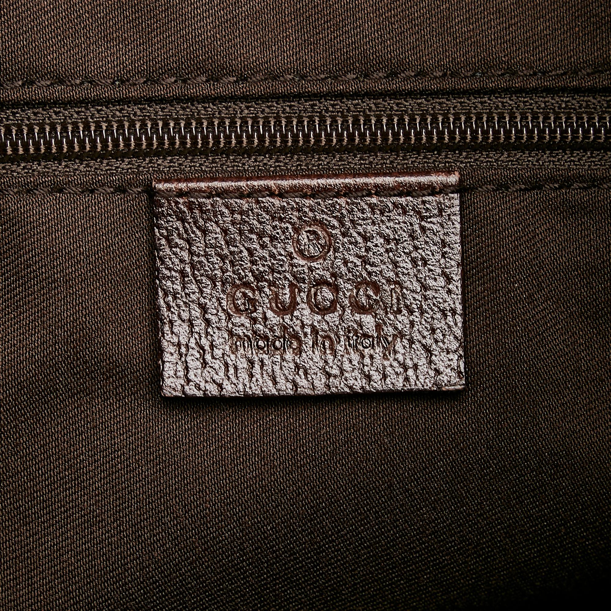 Gucci GG Canvas Abbey D-Ring Shoulder Bag (SHG-32514)