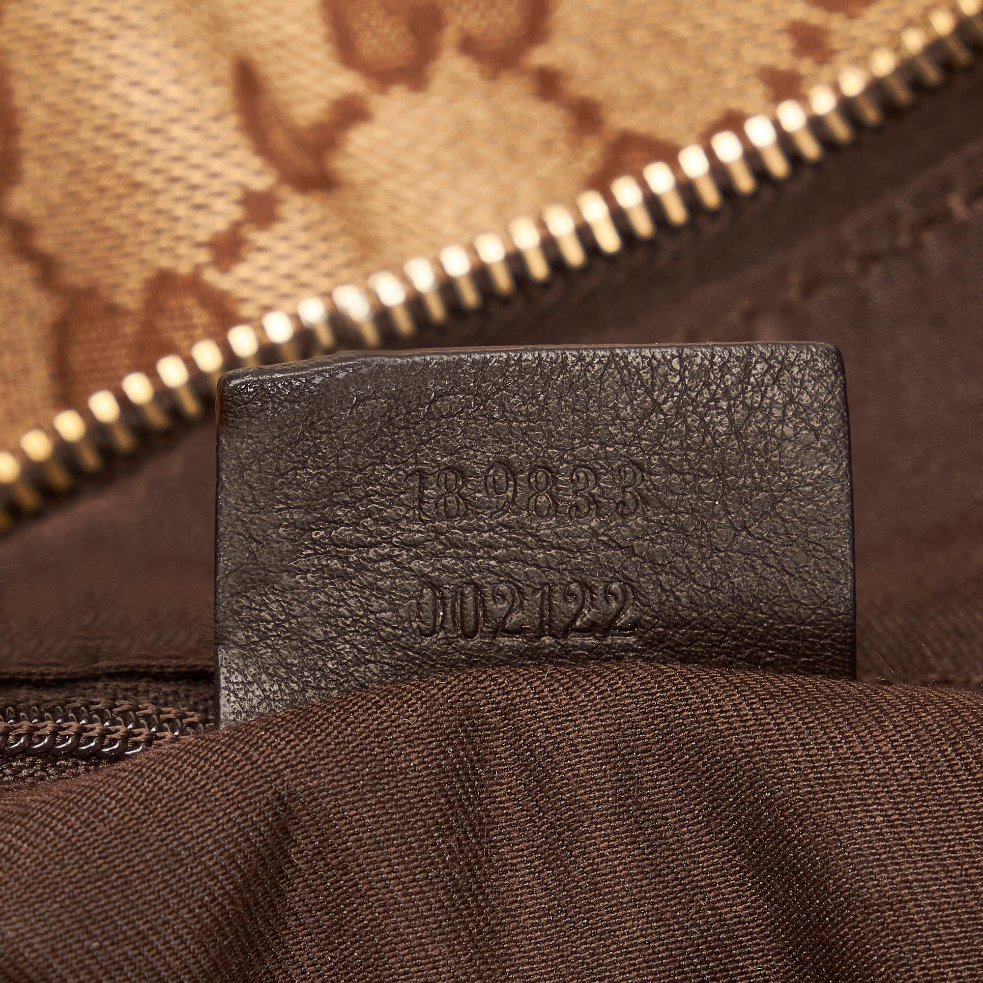 Gucci GG Canvas Abbey D-Ring Shoulder Bag (SHG-33751)