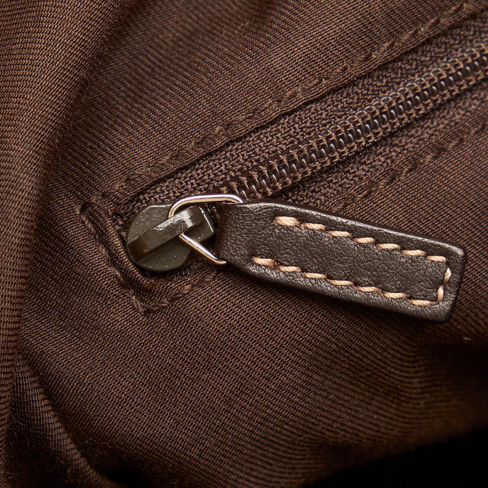 Gucci GG Canvas Abbey D-Ring Shoulder Bag (SHG-33751)