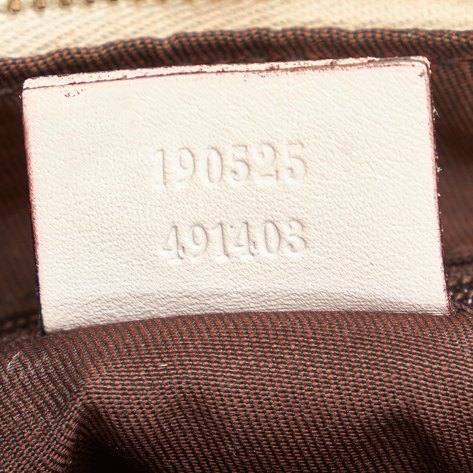 Gucci GG Canvas Abbey D-Ring Shoulder Bag (SHG-34755)