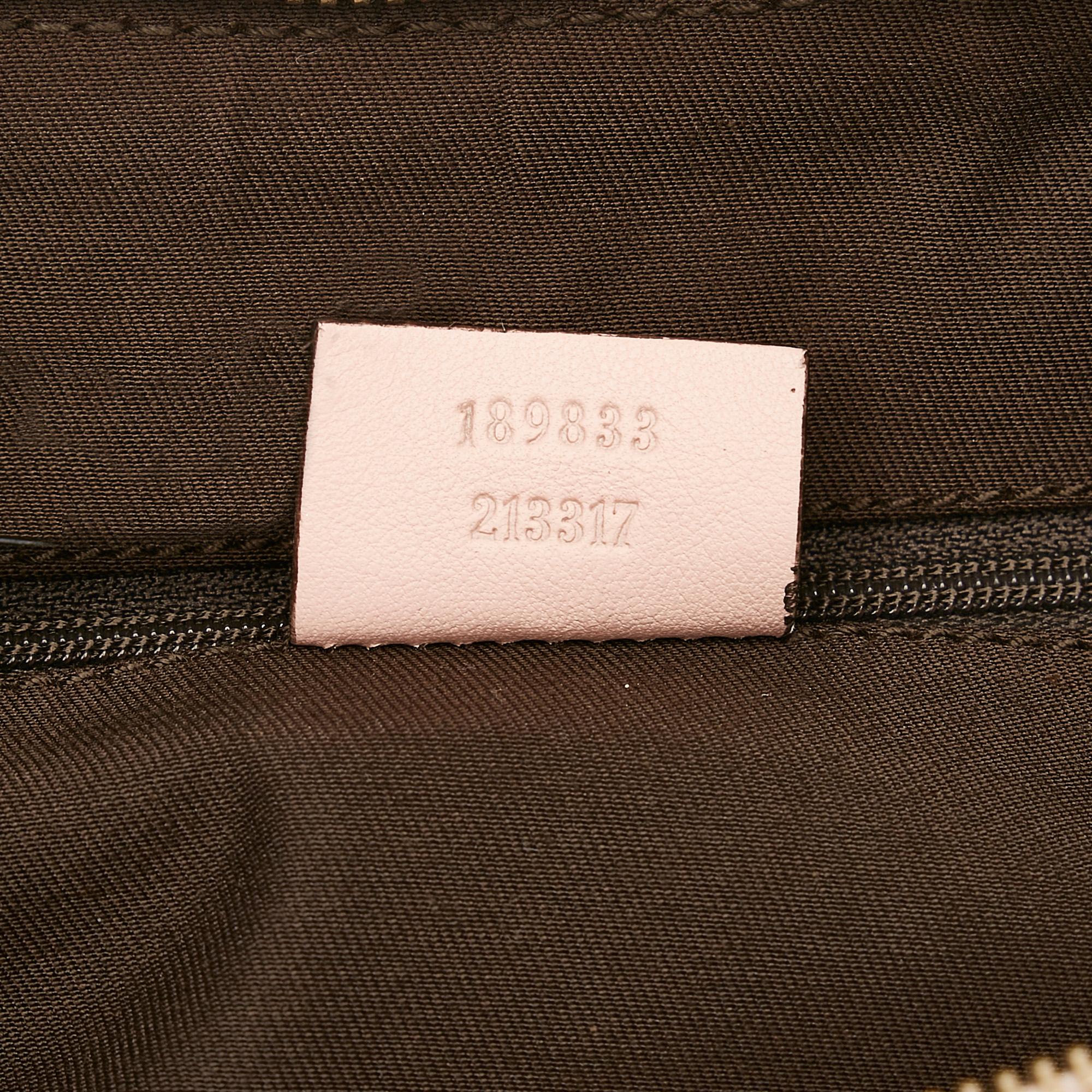 Gucci GG Canvas Abbey D-Ring Shoulder Bag (SHG-EMEljm)