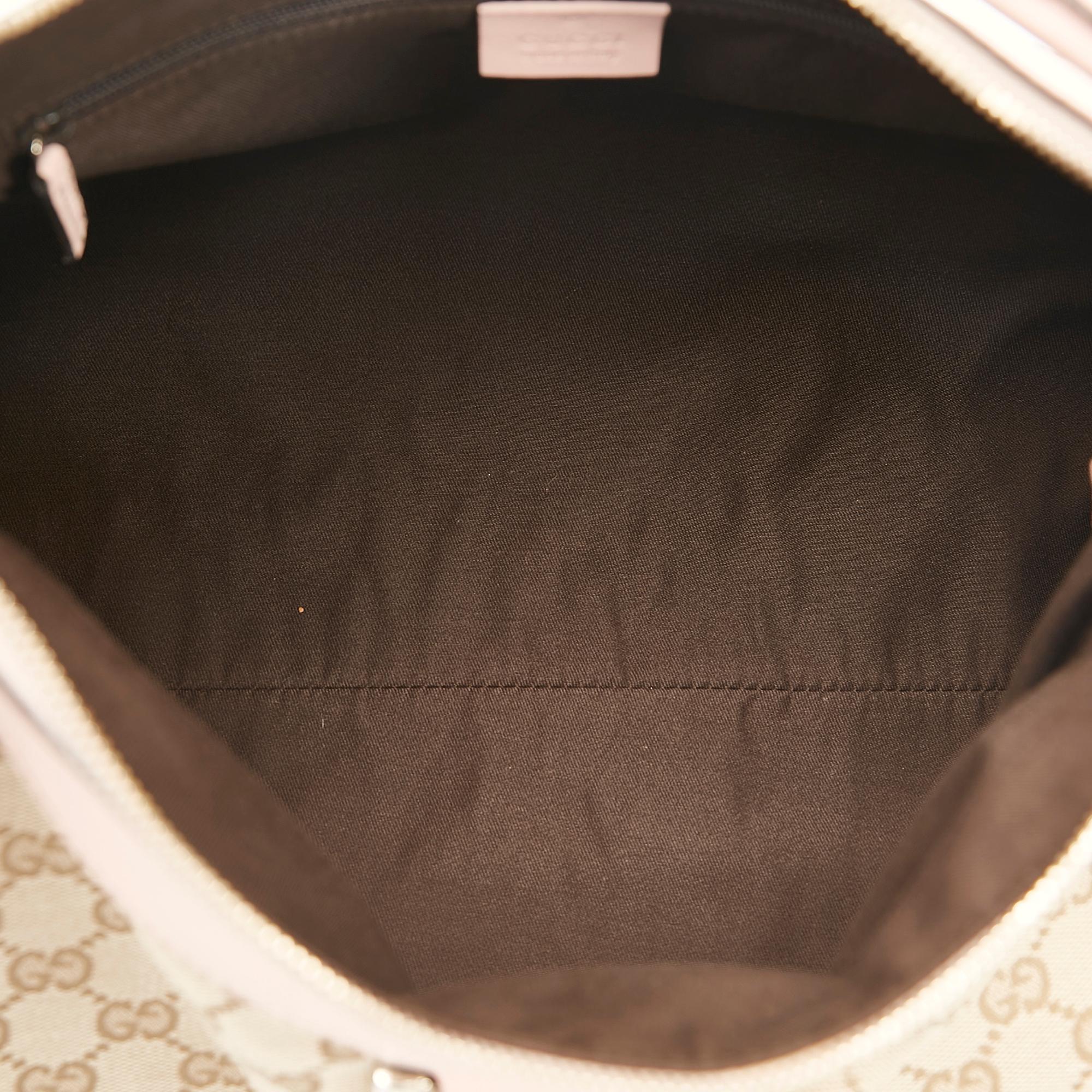 Gucci GG Canvas Abbey D-Ring Shoulder Bag (SHG-EMEljm)