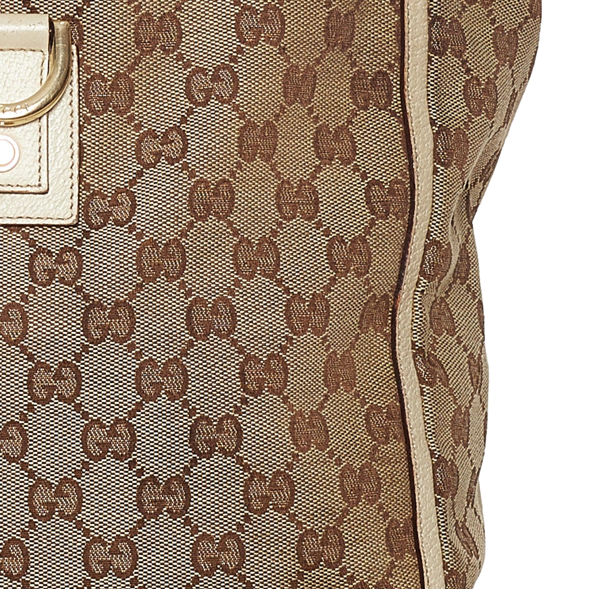 Gucci GG Canvas Abbey D-Ring Tote Bag (SHG-34880)