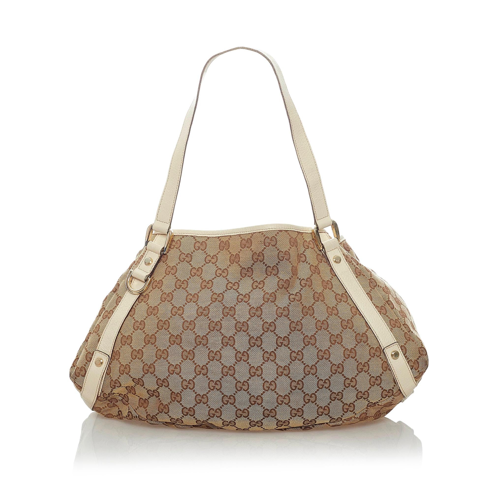 Gucci GG Canvas Abbey Shoulder Bag (SHG-32064)