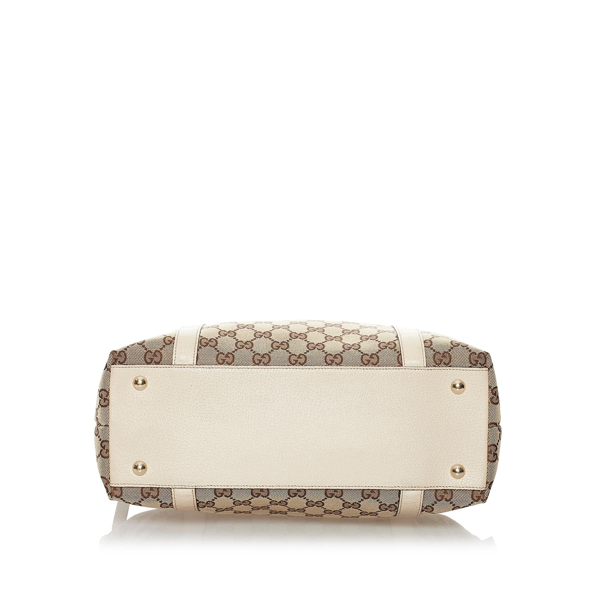 Gucci GG Canvas Abbey Tote Bag (SHG-32489)