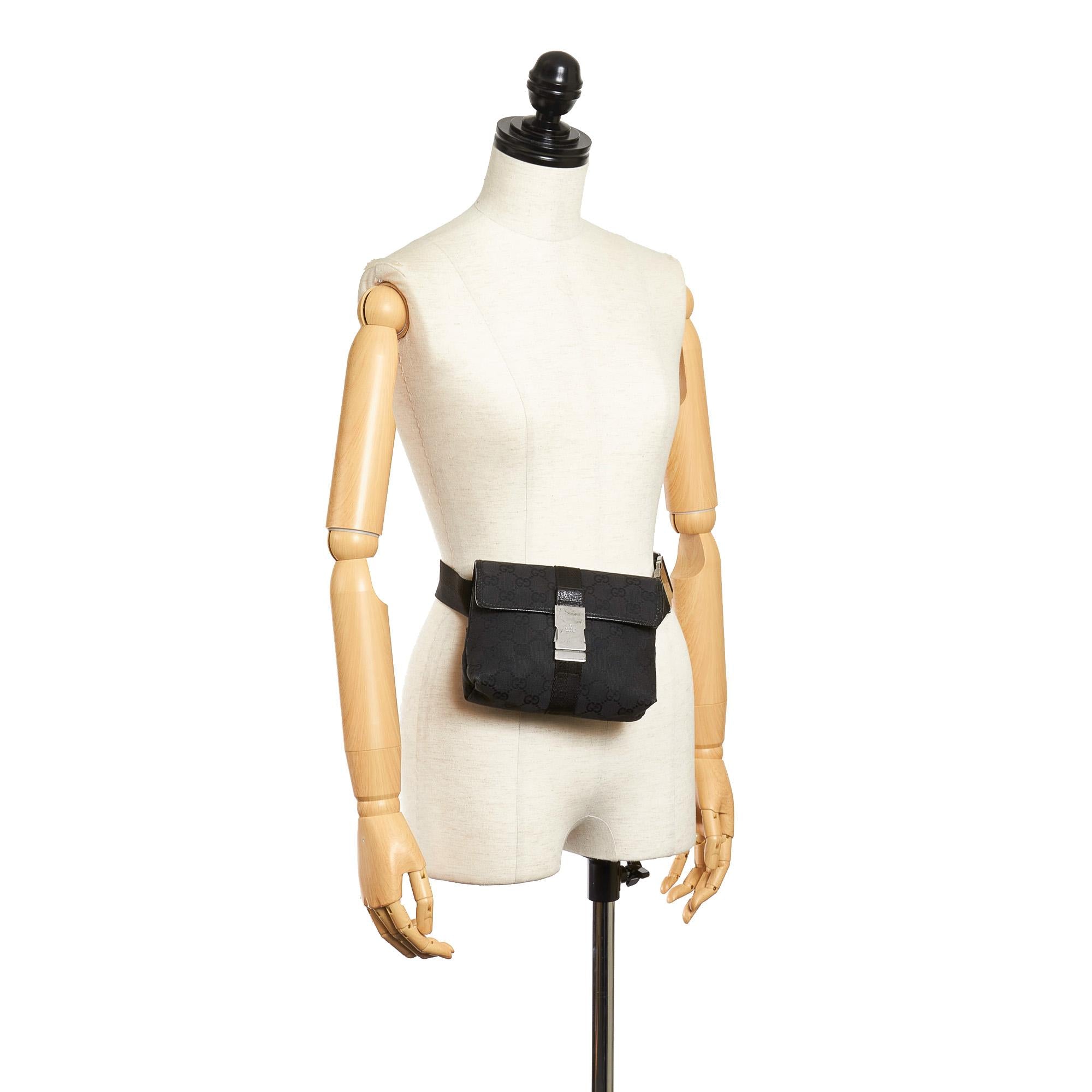 Gucci GG Canvas Belt Bag (SHG-32392)