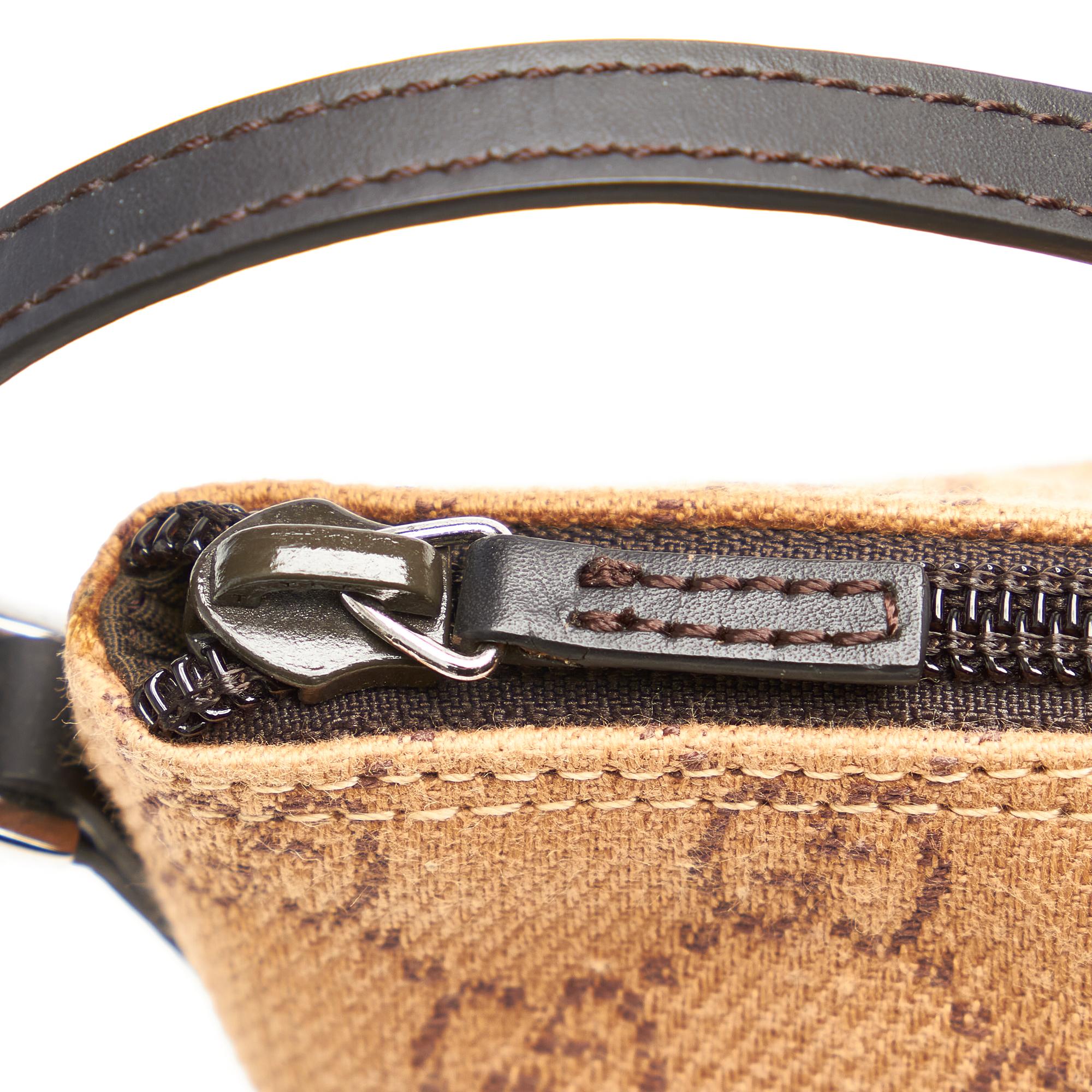 Gucci GG Canvas Boat Baguette (SHG-25344)