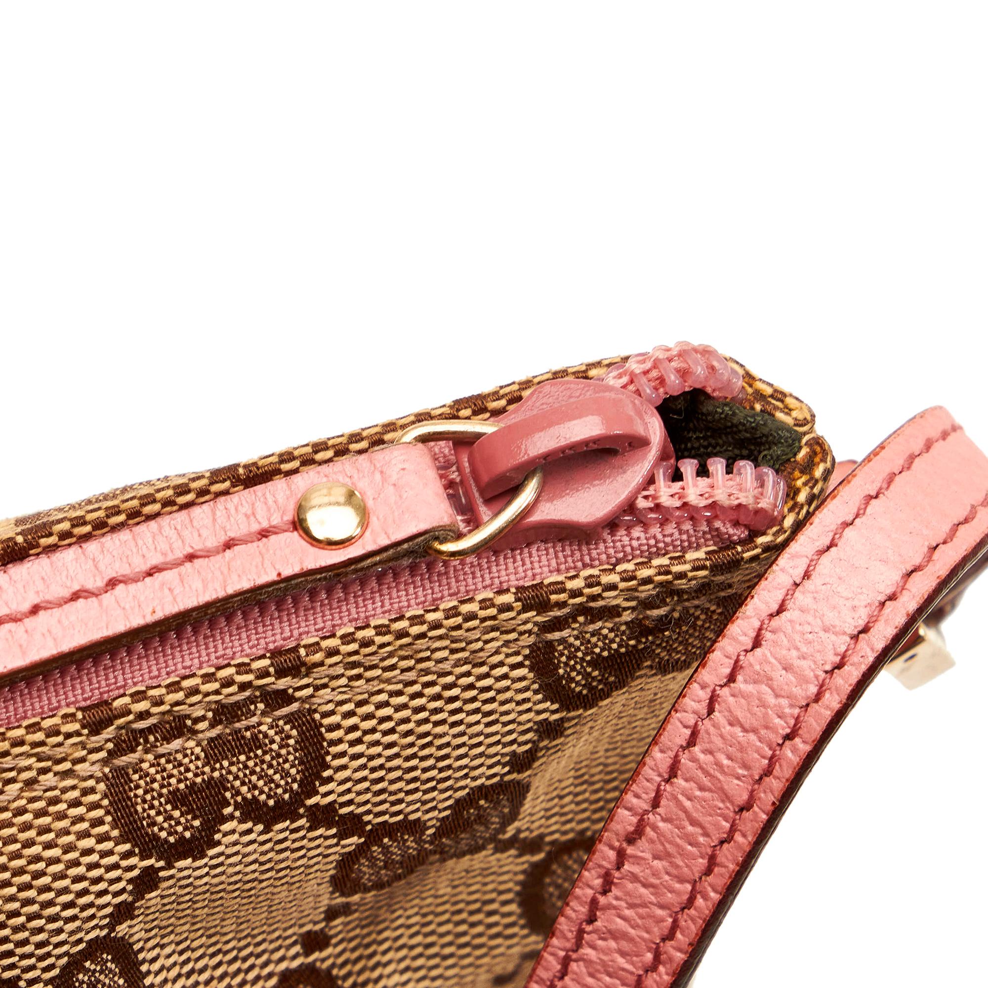 Gucci GG Canvas Boat Baguette (SHG-32021)