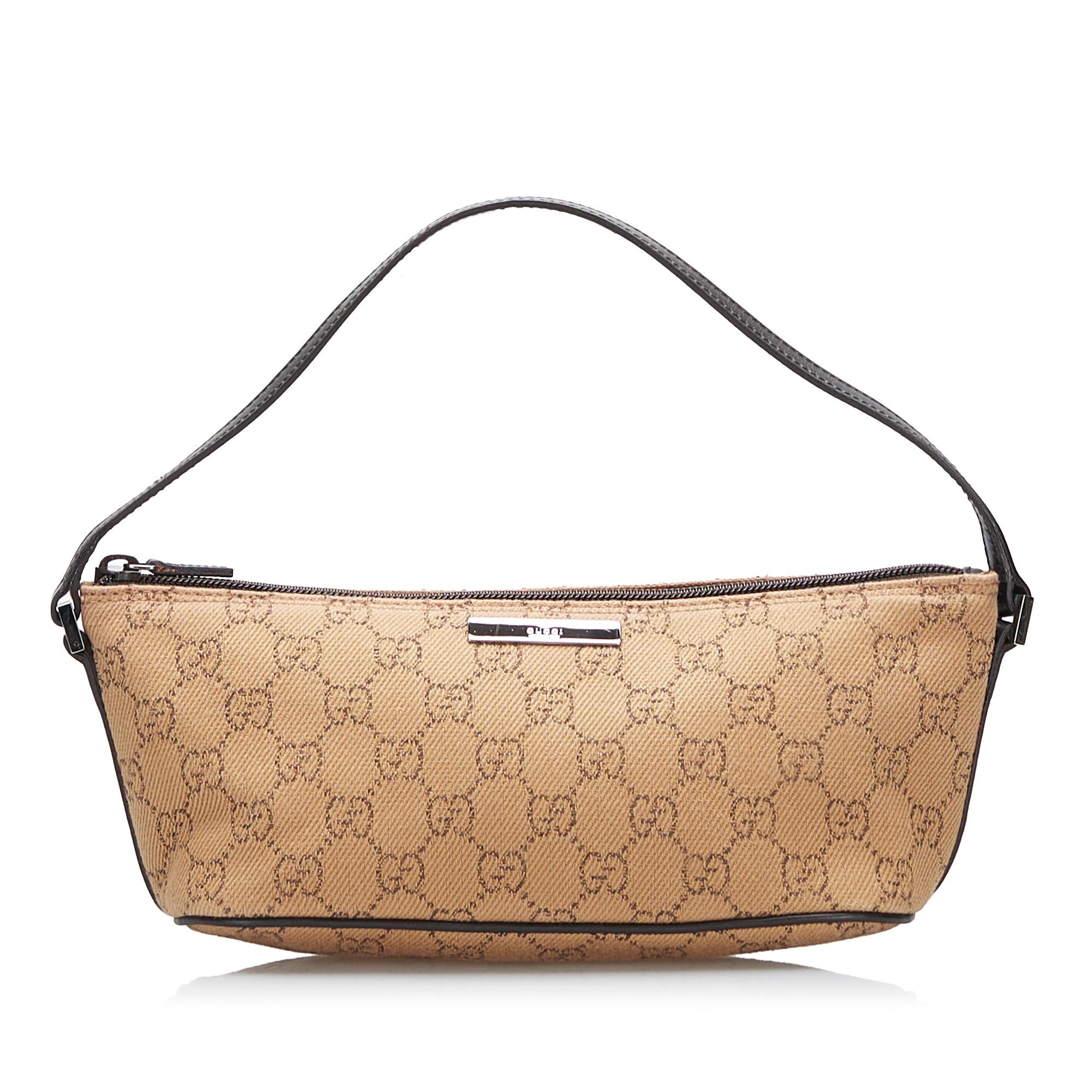 Gucci GG Canvas Boat (SHG-37902)