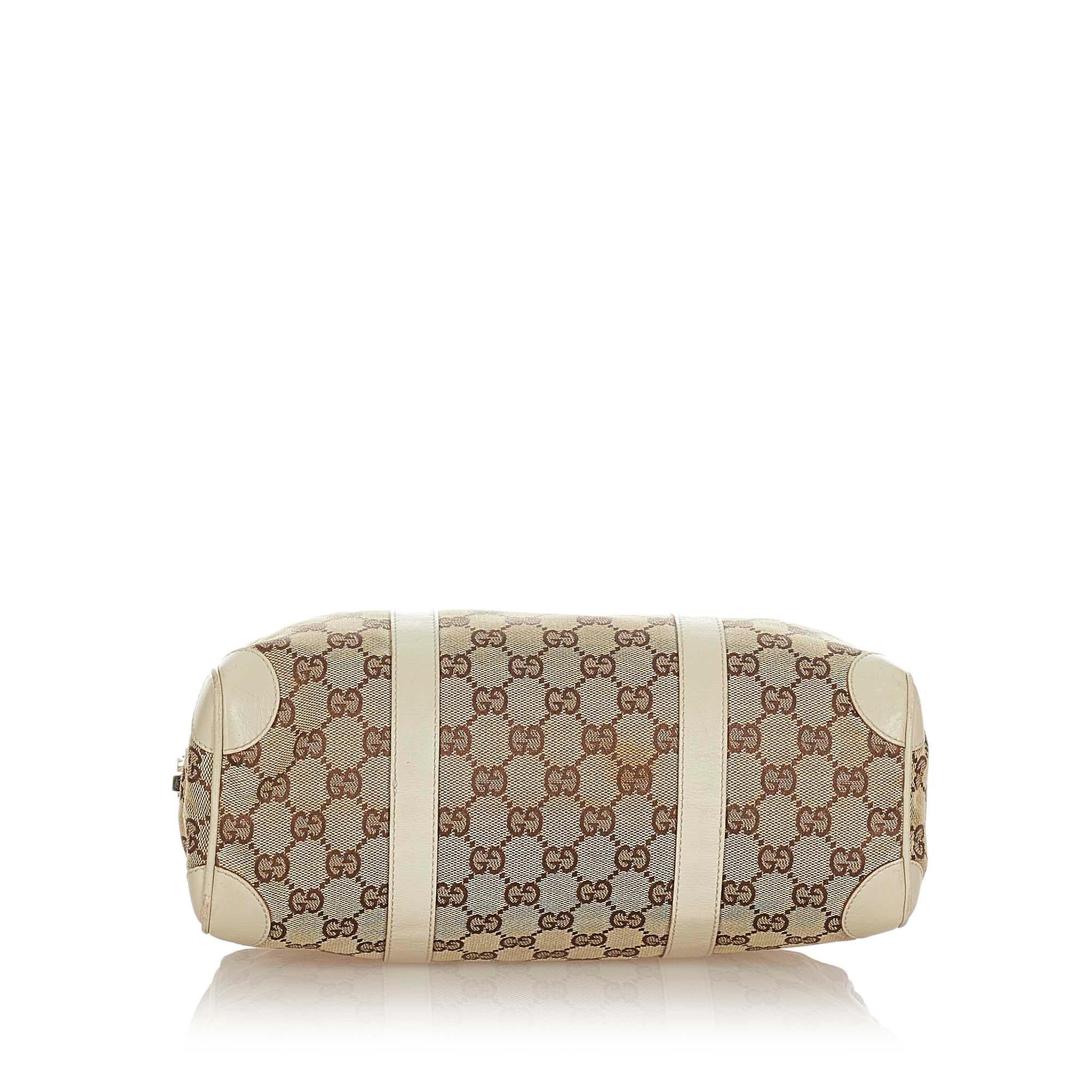 Gucci GG Canvas Boston Bag (SHG-22683)