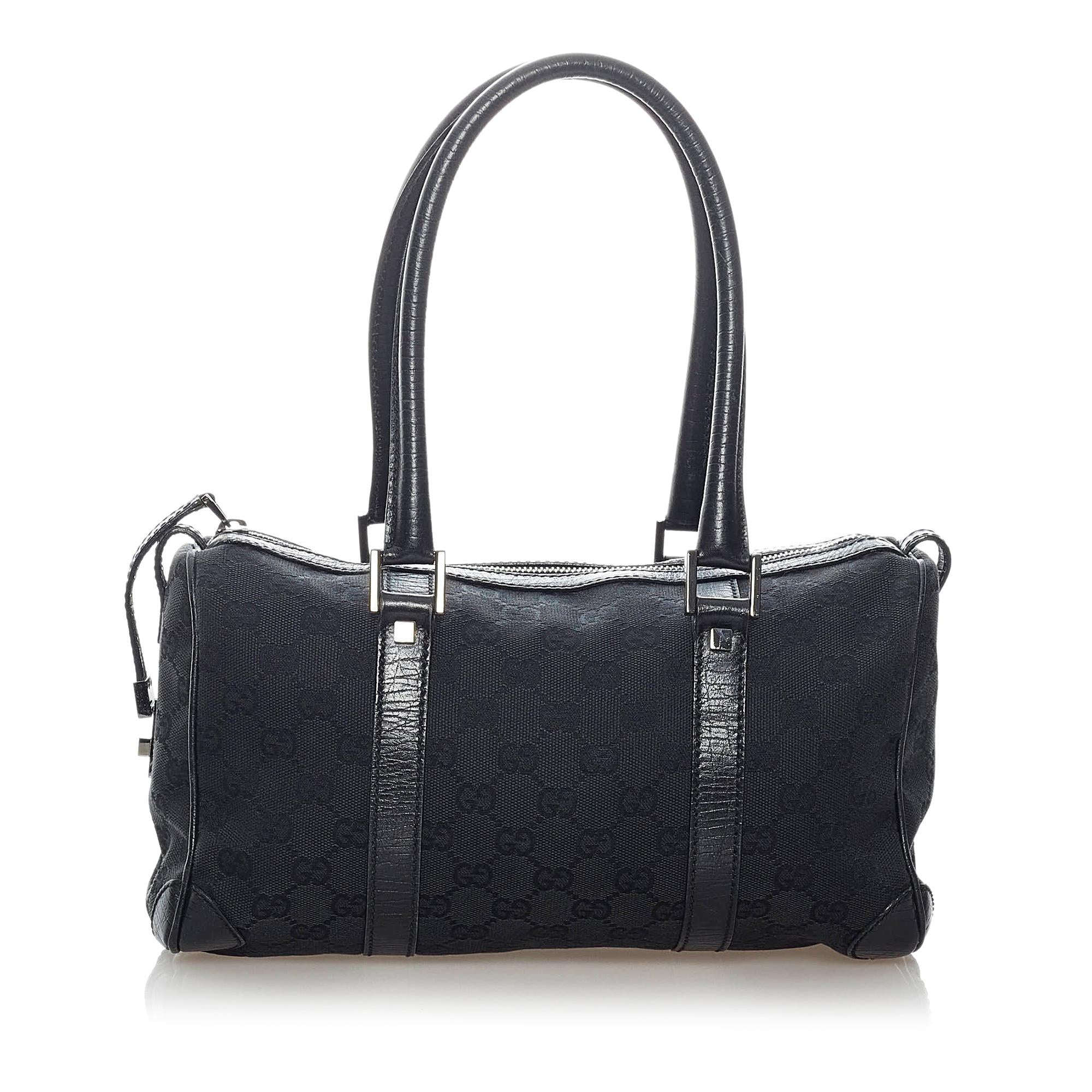 Gucci GG Canvas Boston Bag (SHG-32477)