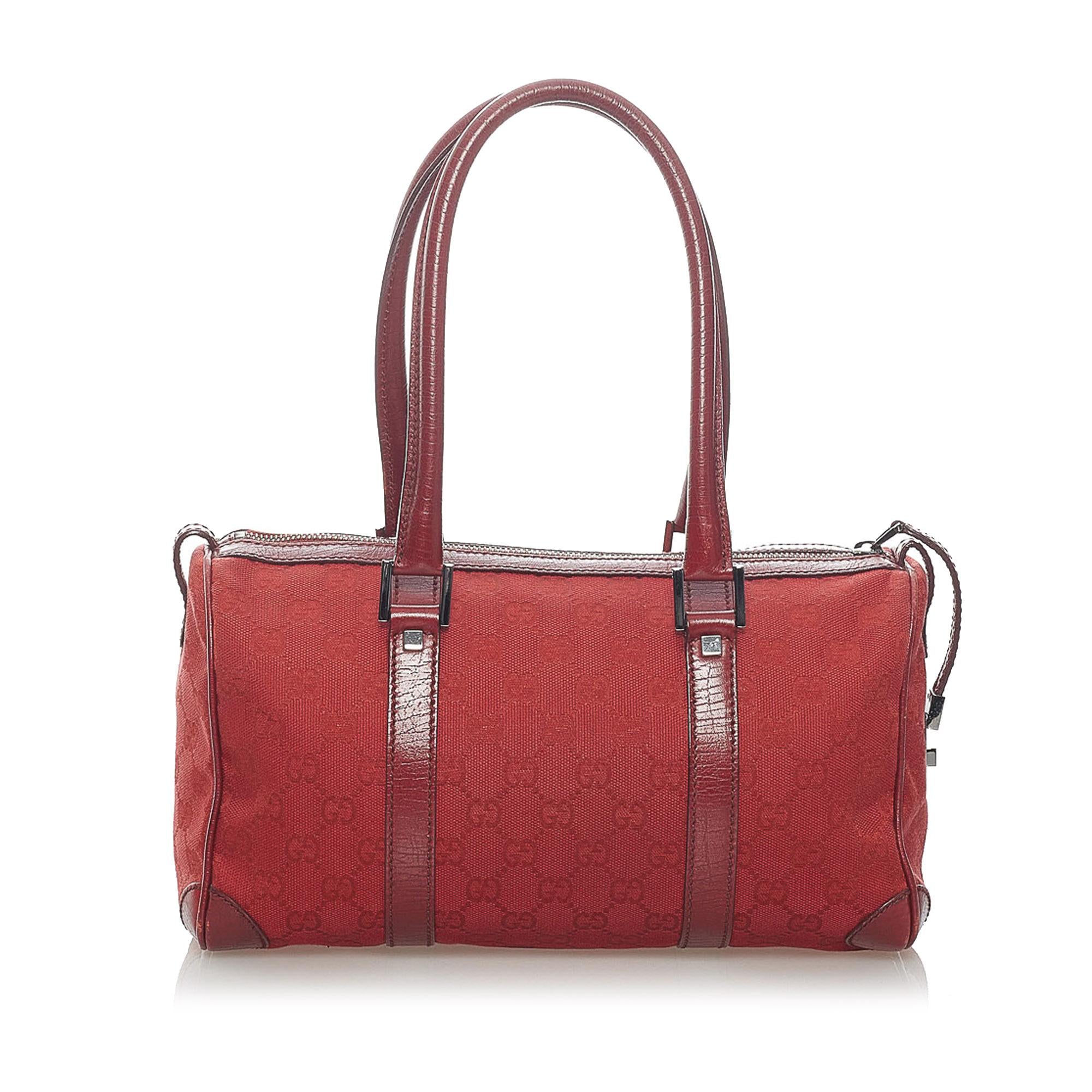 Gucci GG Canvas Boston Bag (SHG-36178)