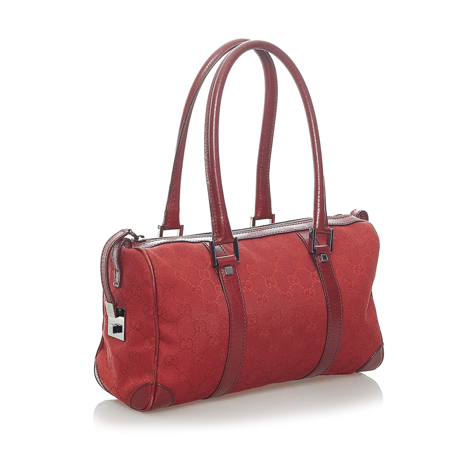 Gucci GG Canvas Boston Bag (SHG-36178)