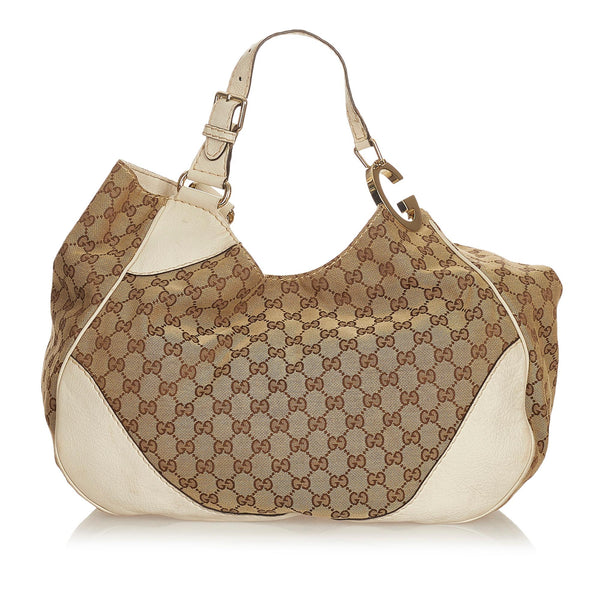 Gucci GG Canvas Charlotte Shoulder Bag (SHG-26944)