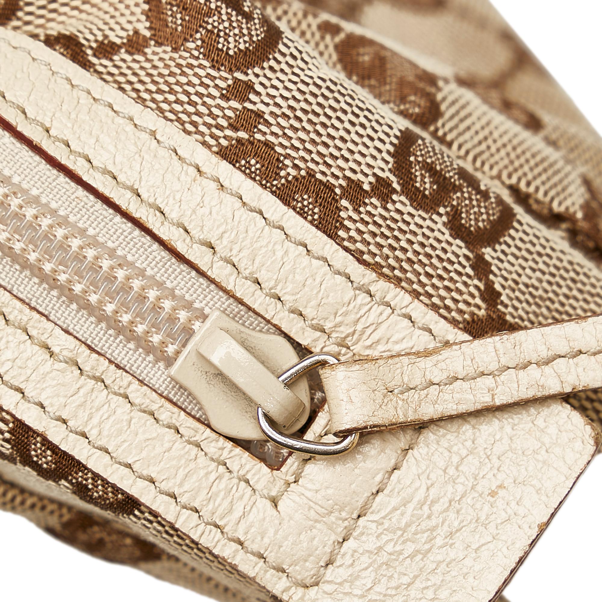 Gucci GG Canvas Cosmetic Pouch (SHG-32649)