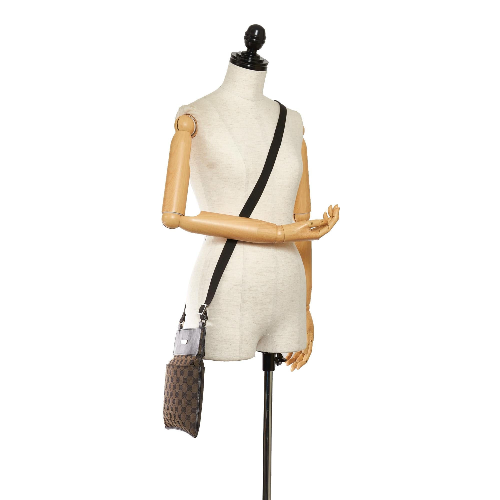 Gucci GG Canvas Crossbody Bag (SHG-32582)