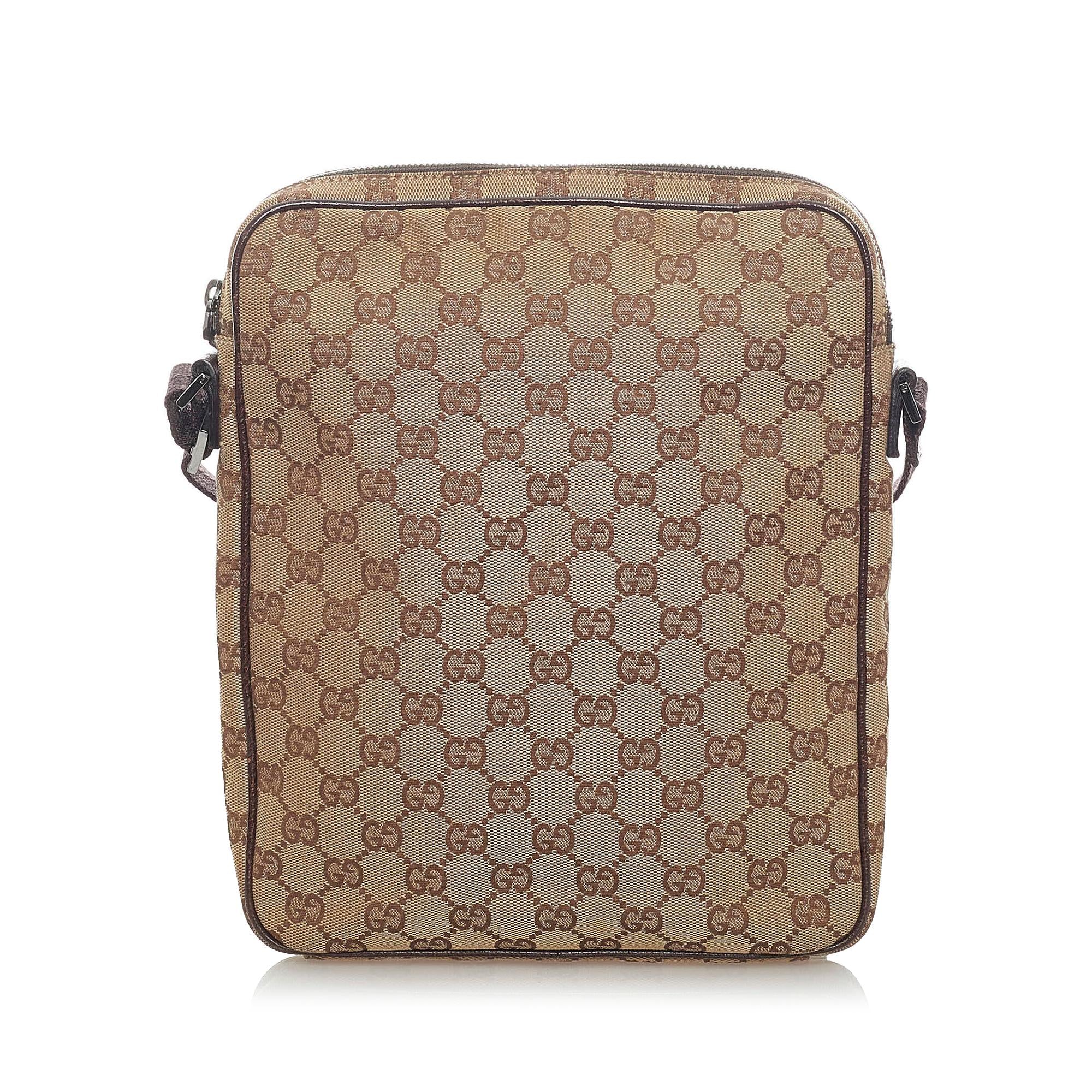 Gucci GG Canvas Crossbody Bag (SHG-32837)