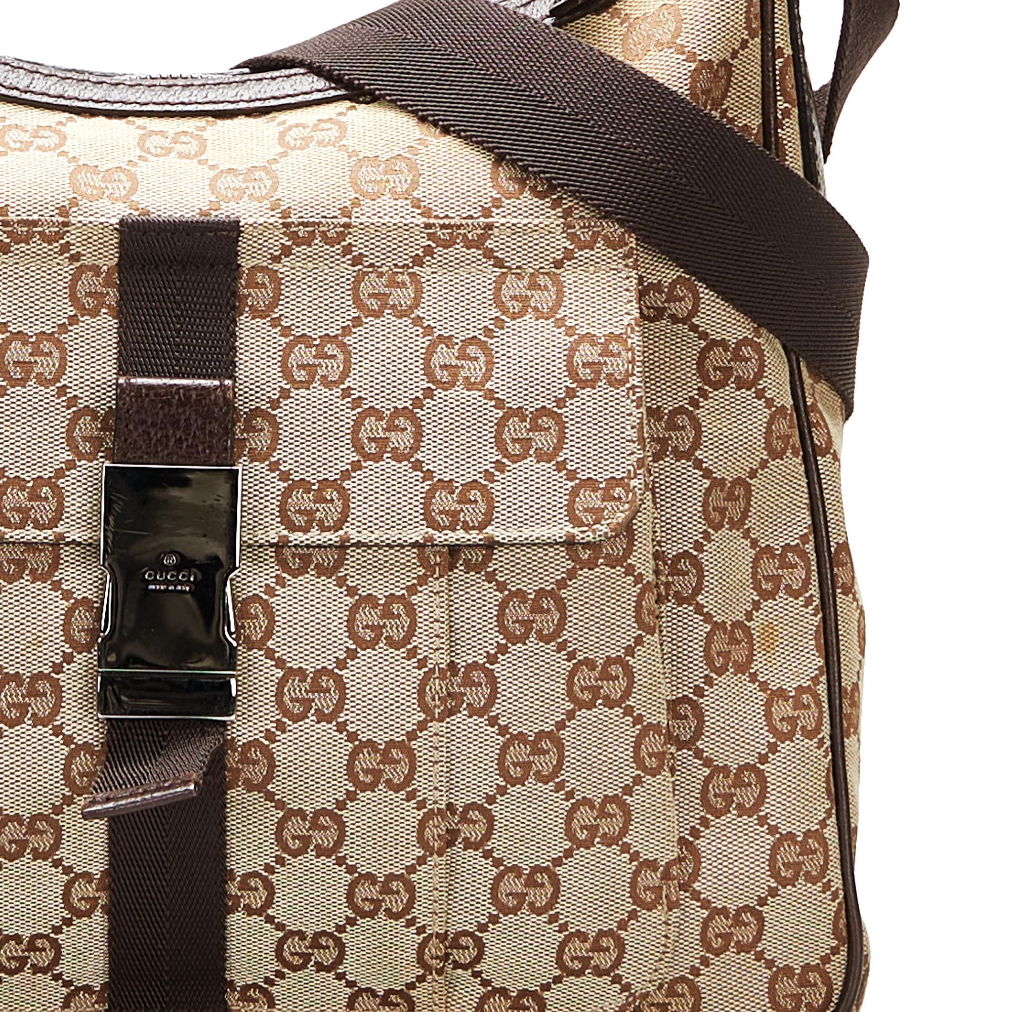 Gucci GG Canvas Crossbody (SHG-37941)