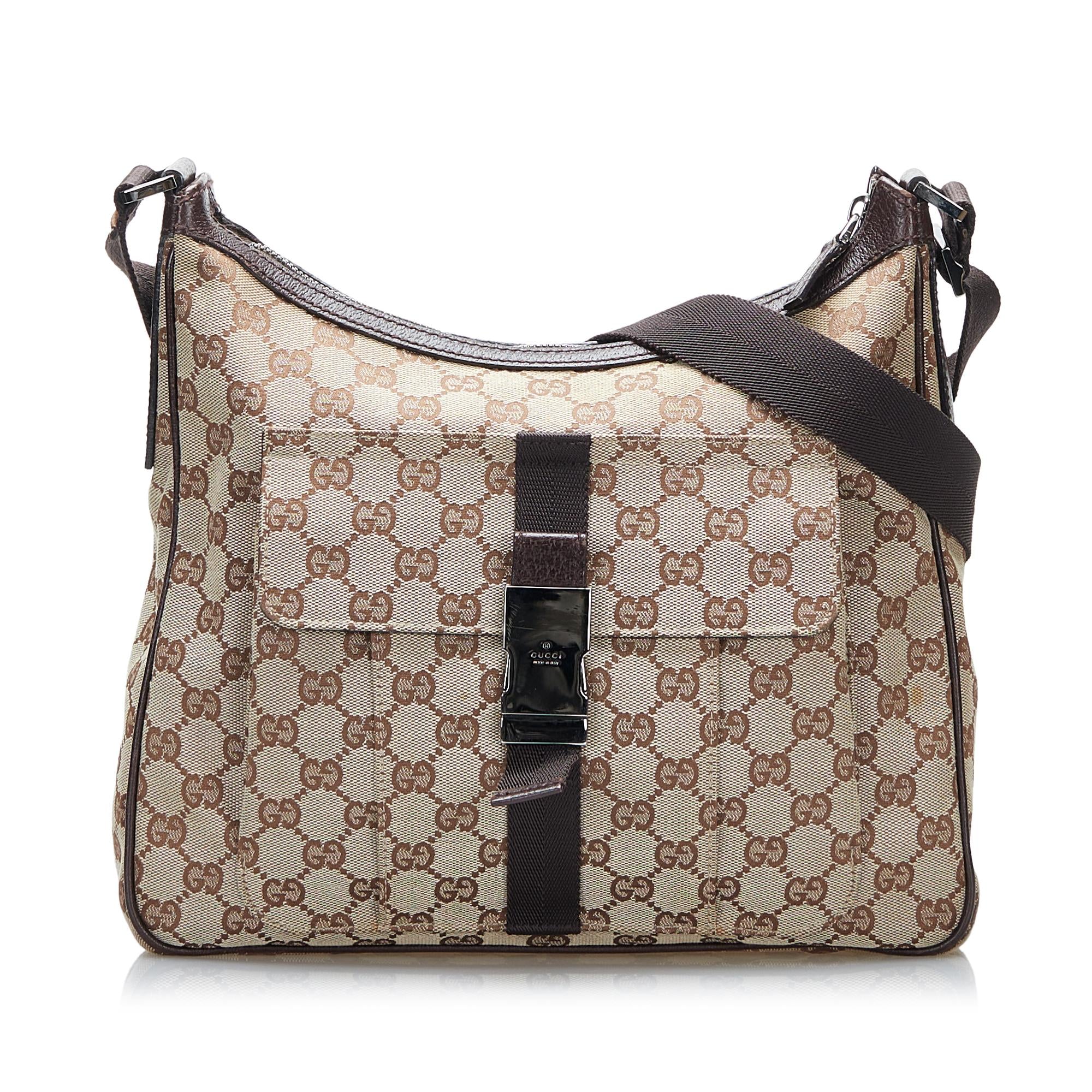 Gucci GG Canvas Crossbody (SHG-37941)