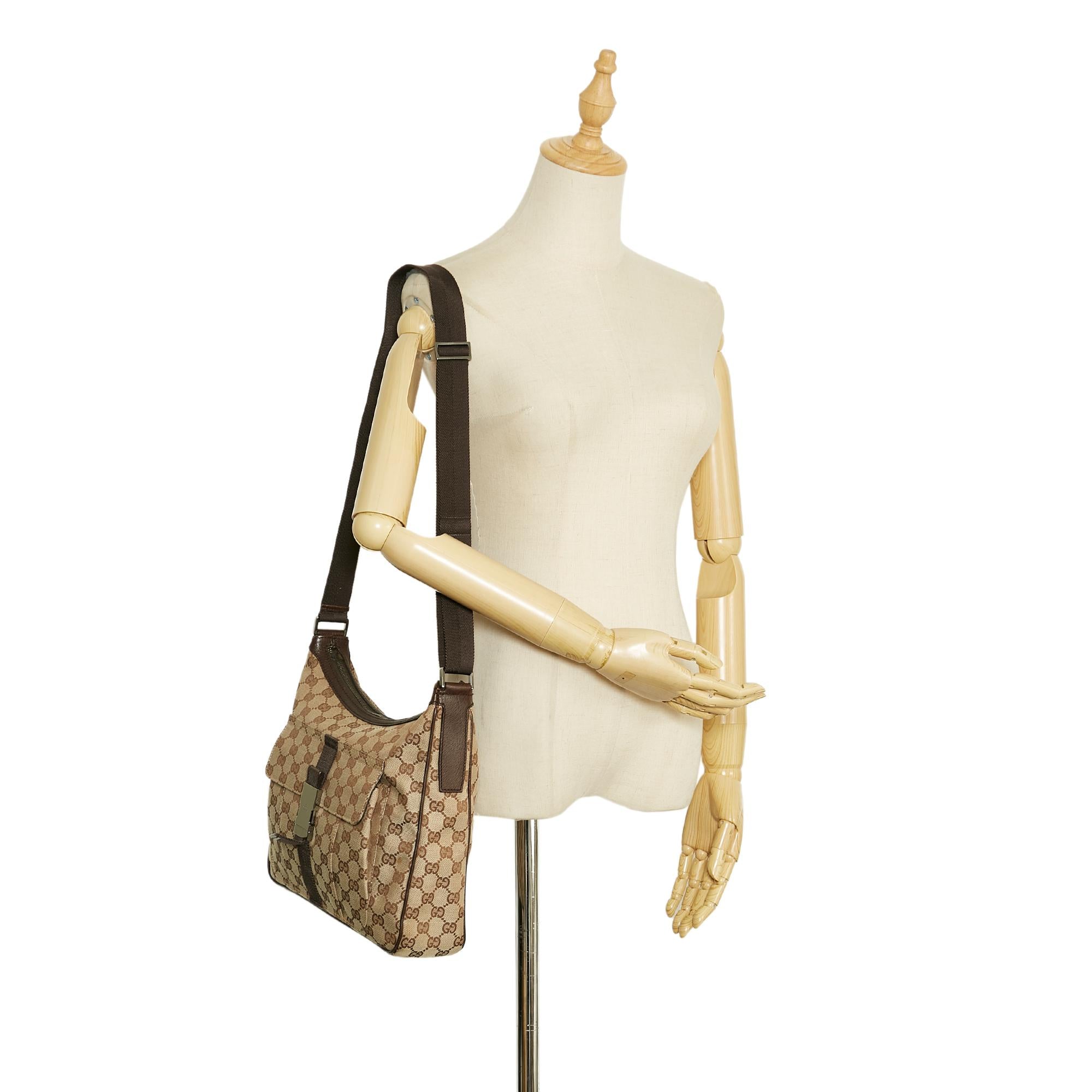 Gucci GG Canvas Crossbody (SHG-37941)