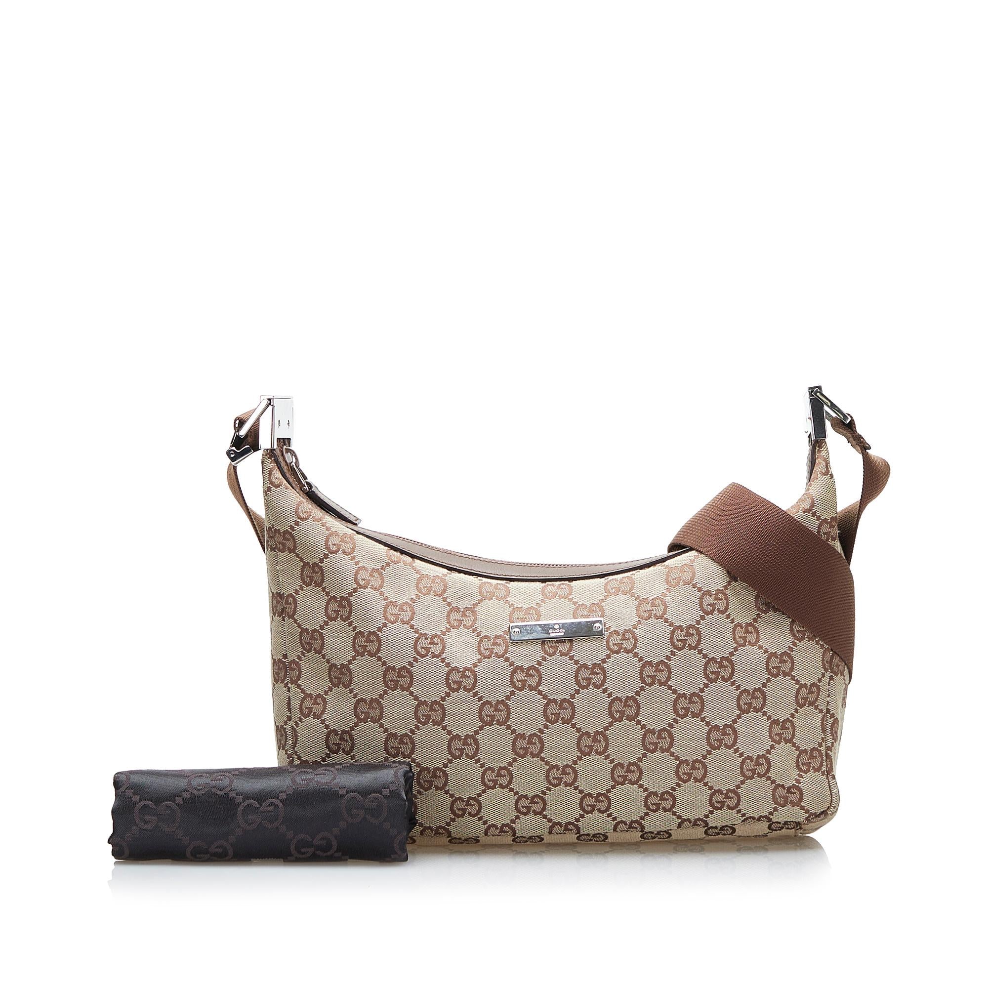 Gucci GG Canvas Crossbody (SHG-ewEN2M)