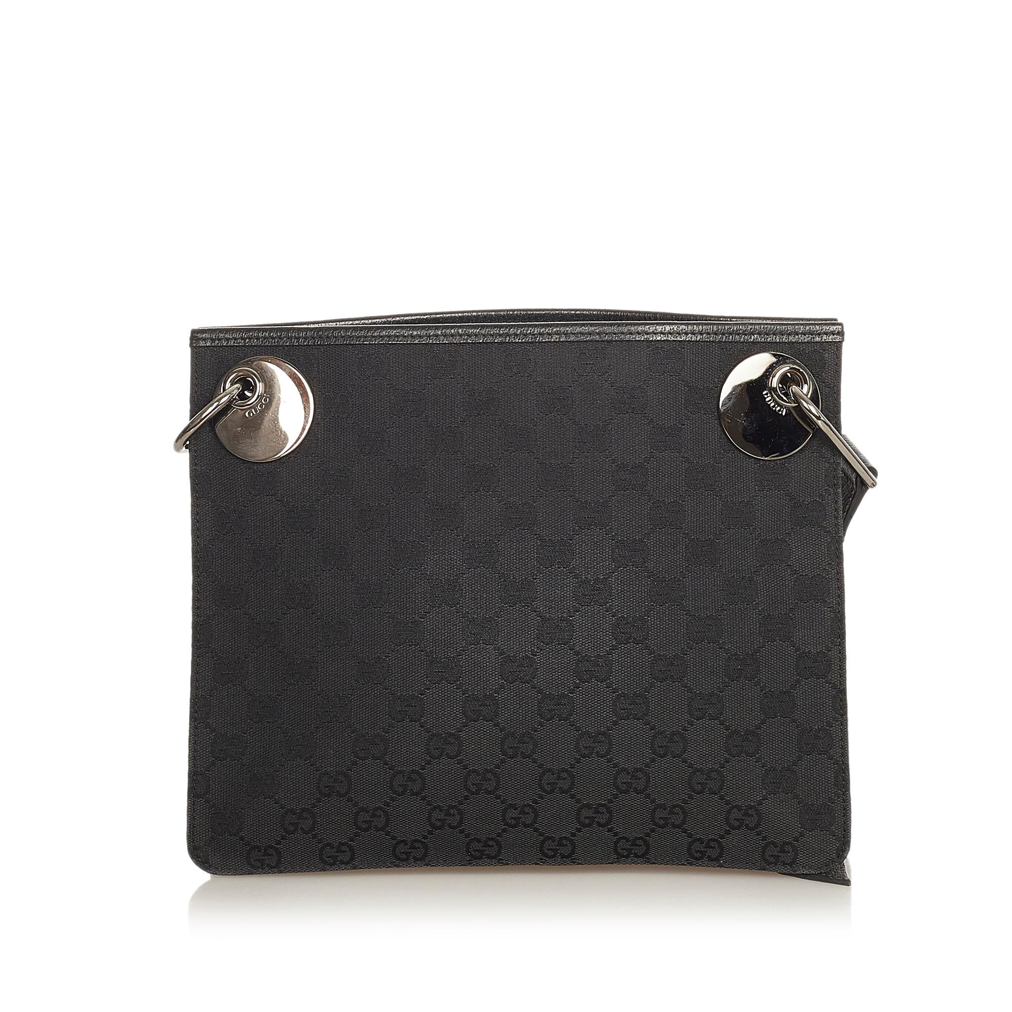 Gucci GG Canvas Eclipse Crossbody Bag (SHG-24995)