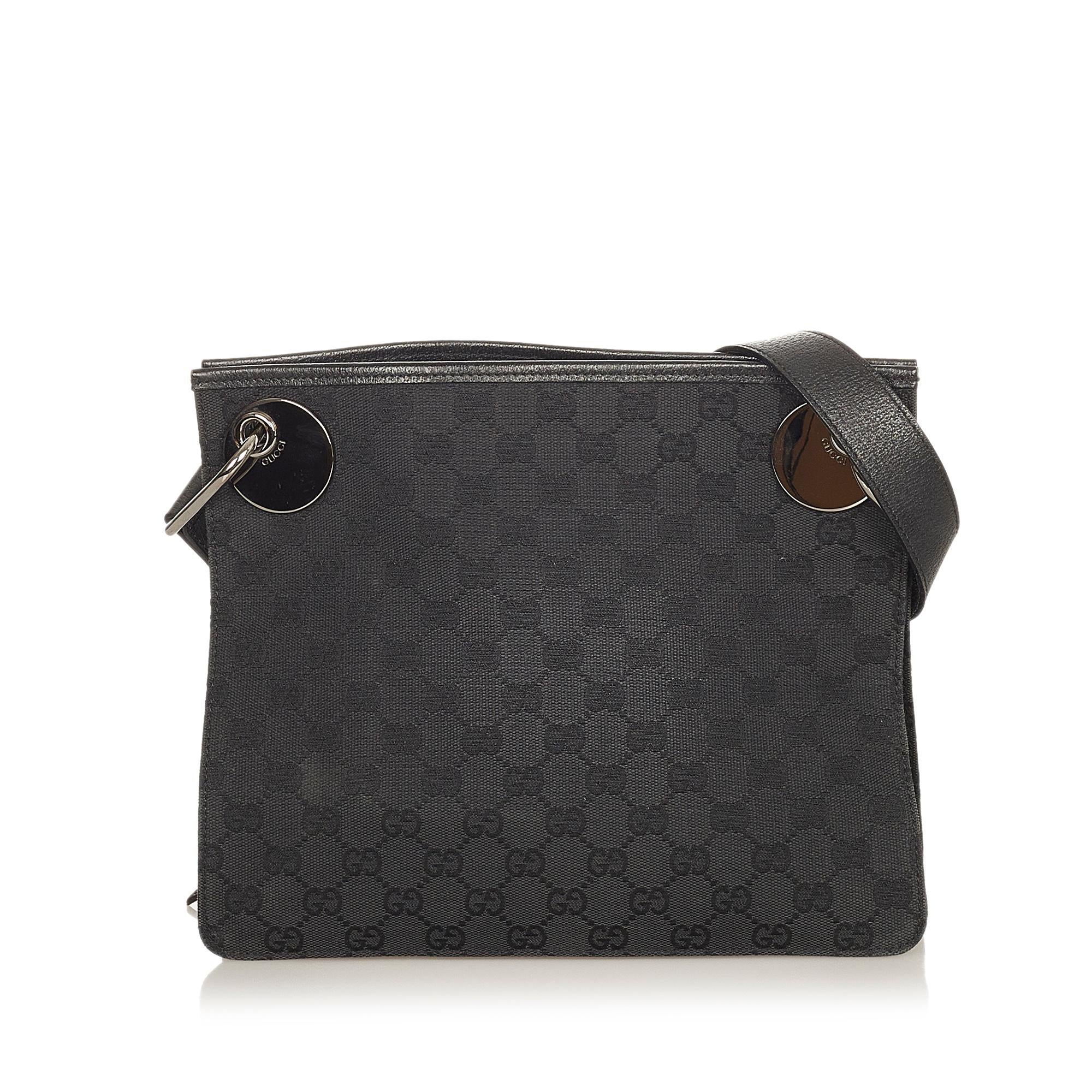 Gucci GG Canvas Eclipse Crossbody Bag (SHG-24995)