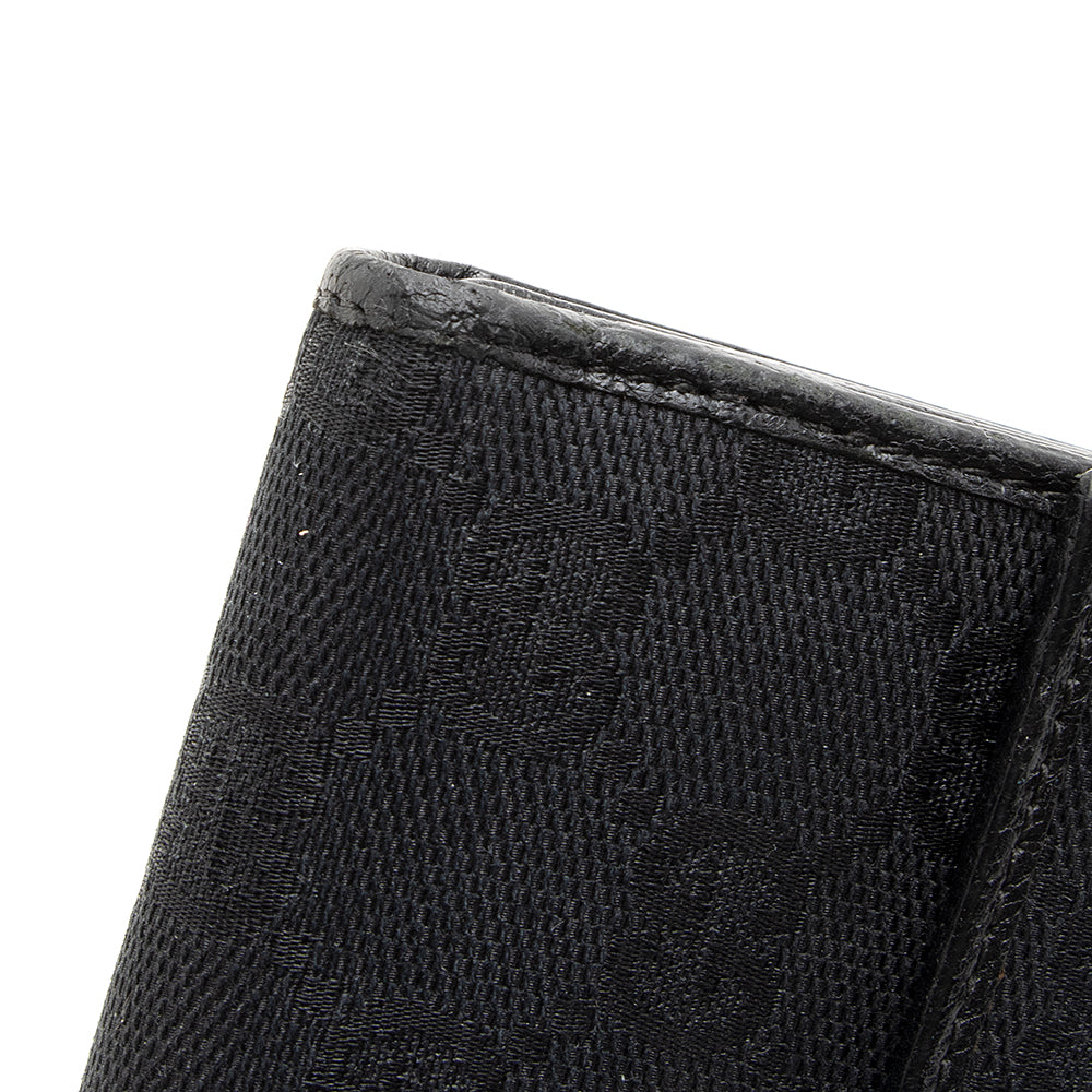Gucci GG Canvas Flap Continental Wallet - FINAL SALE (SHF-19909)