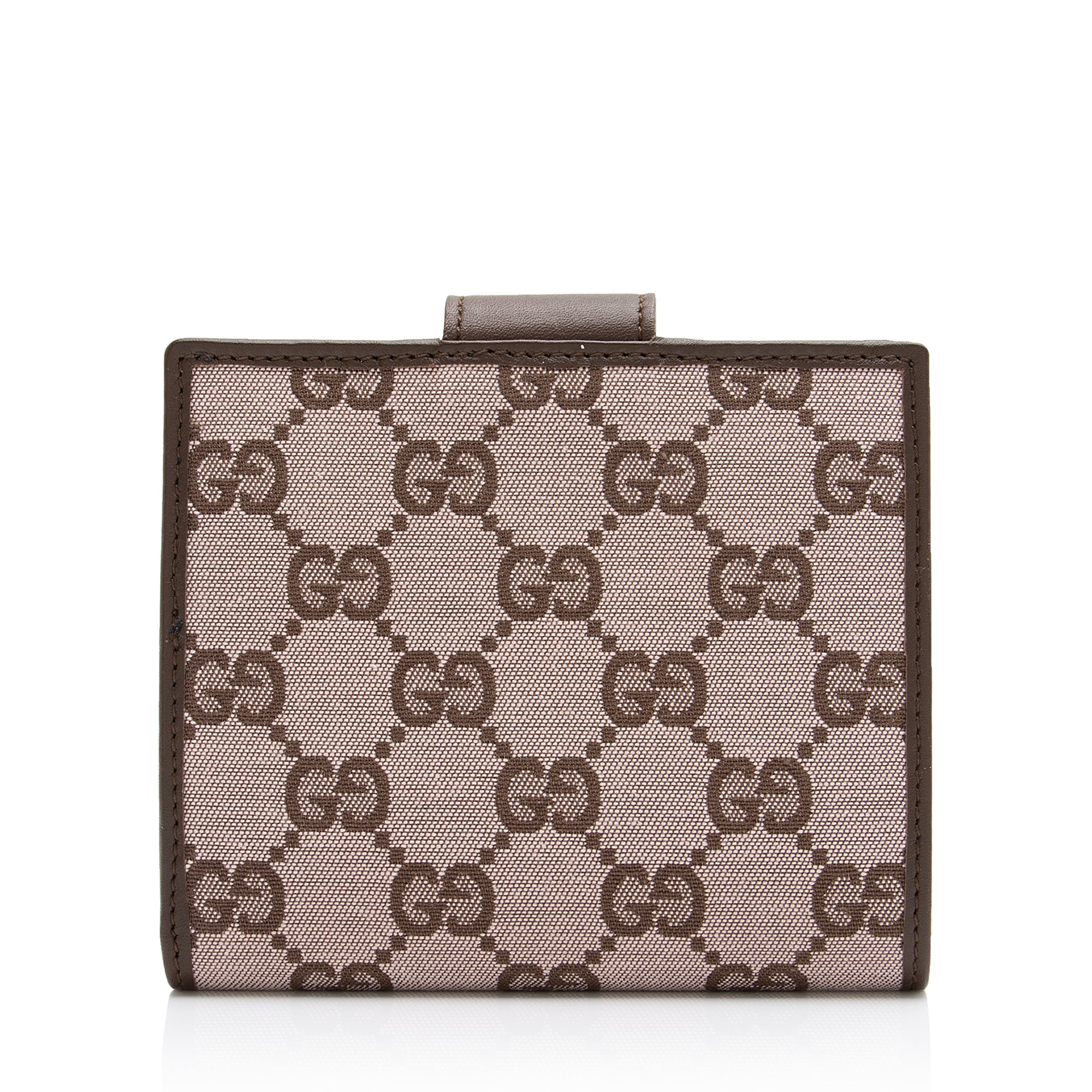 Gucci GG Canvas French Wallet (SHF-23529)