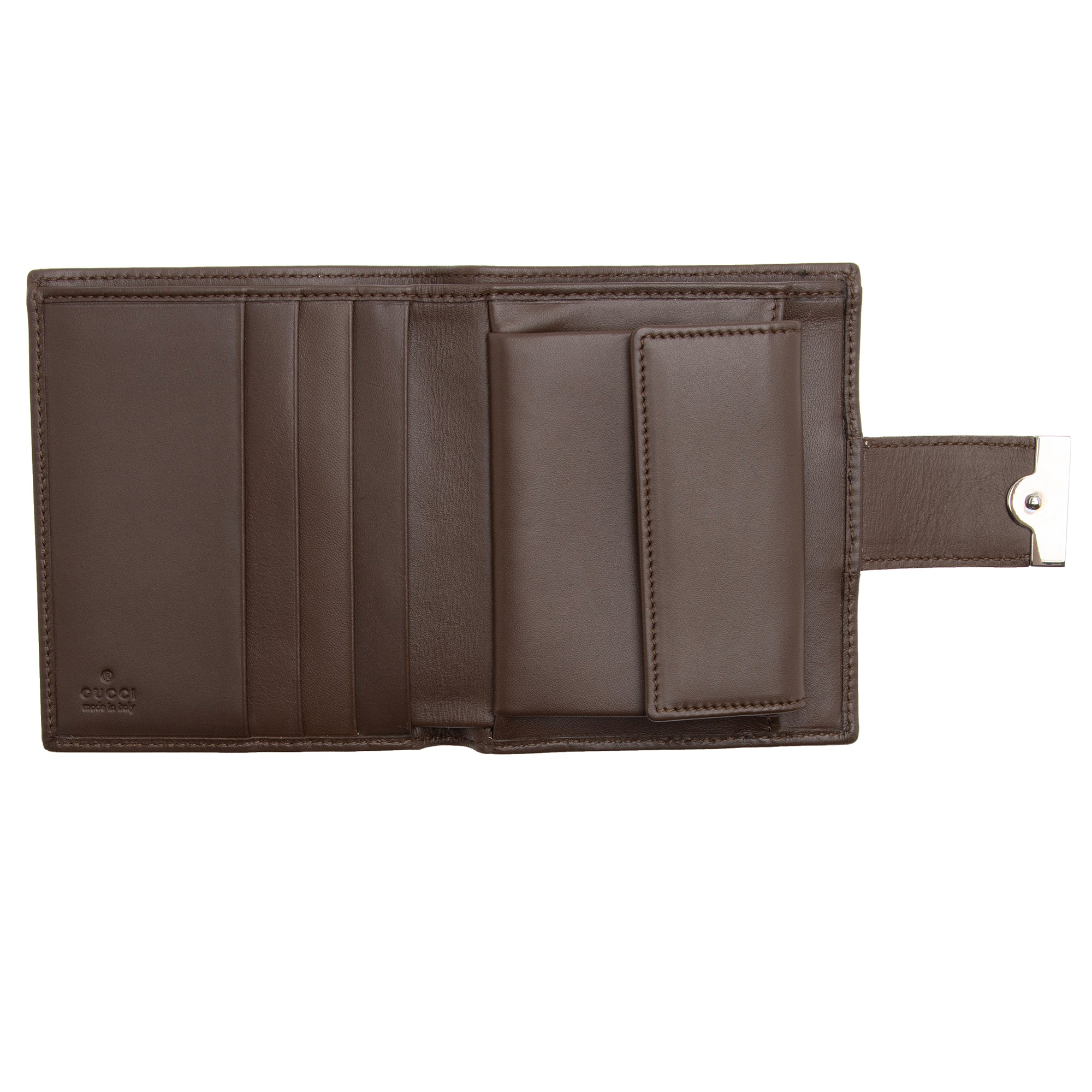 Gucci GG Canvas French Wallet (SHF-23529)