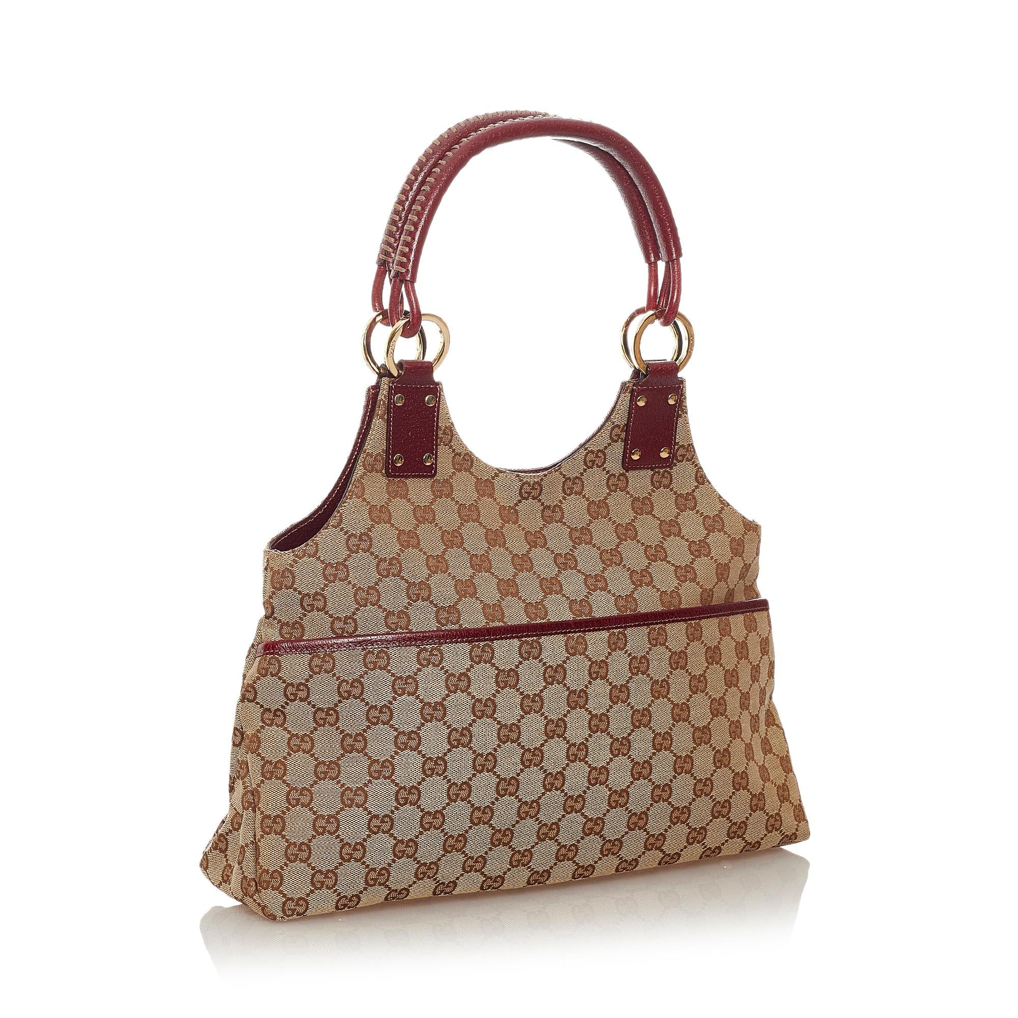 Gucci GG Canvas Handbag (SHG-27547)