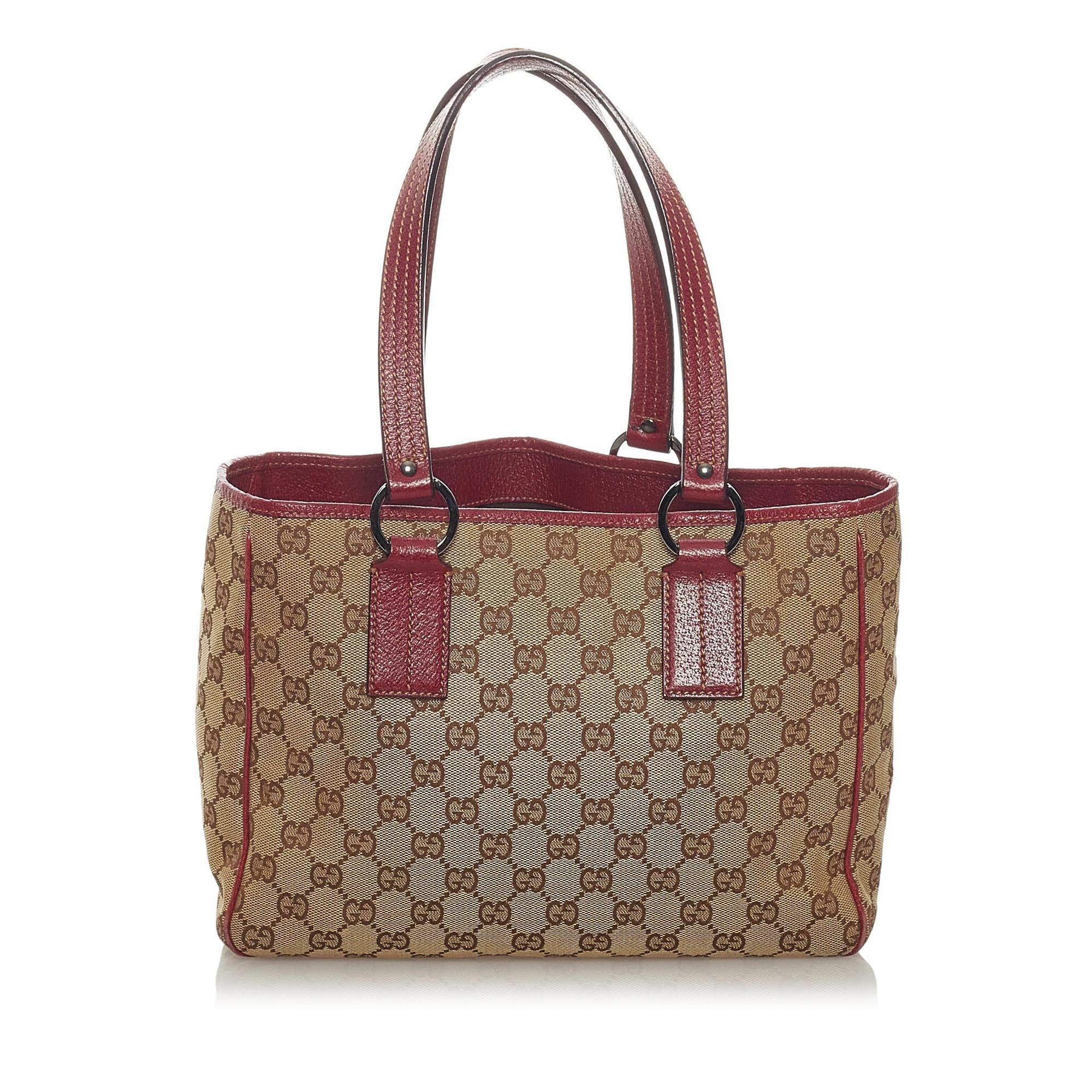Gucci GG Canvas Handbag (SHG-28940)