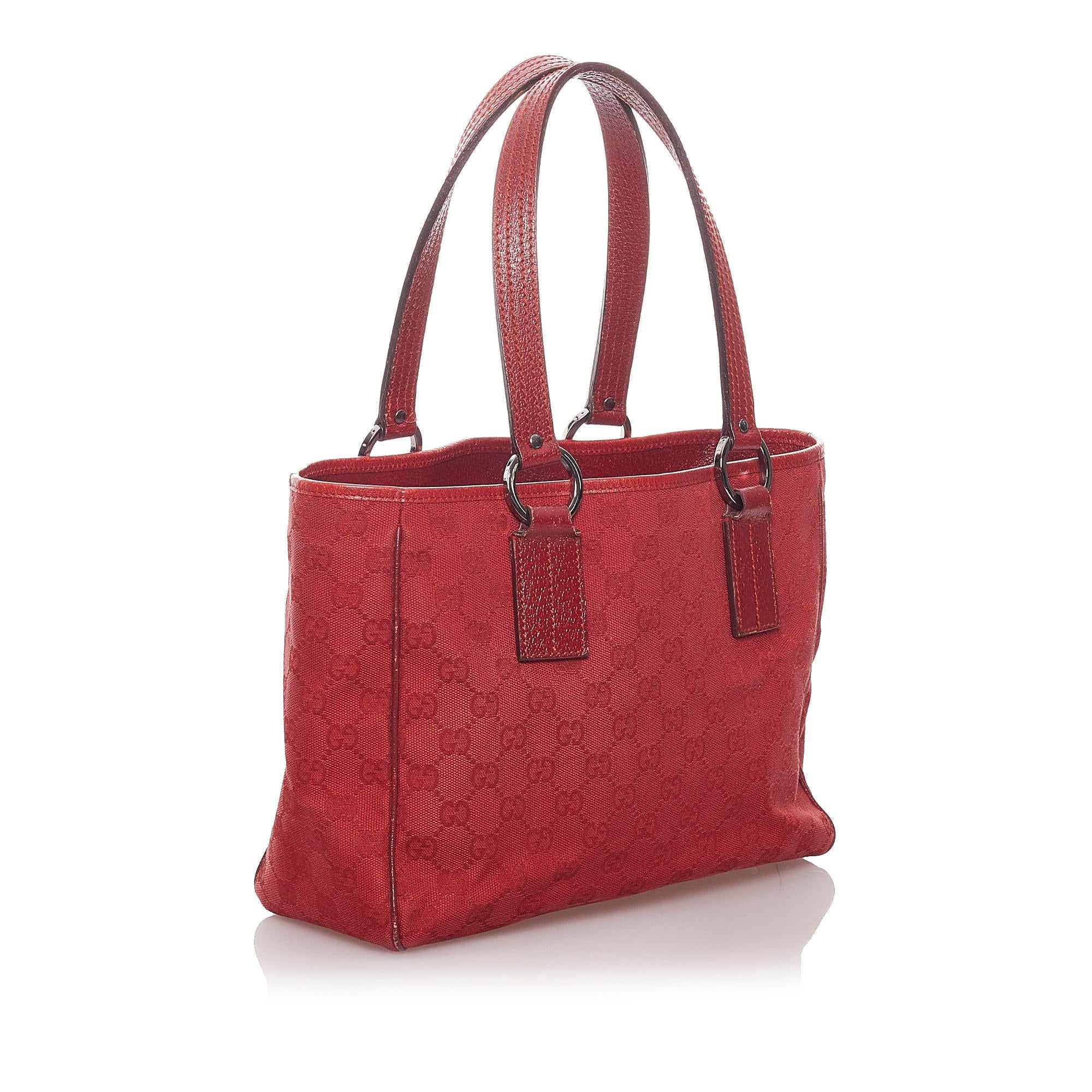 Gucci GG Canvas Handbag (SHG-29170)