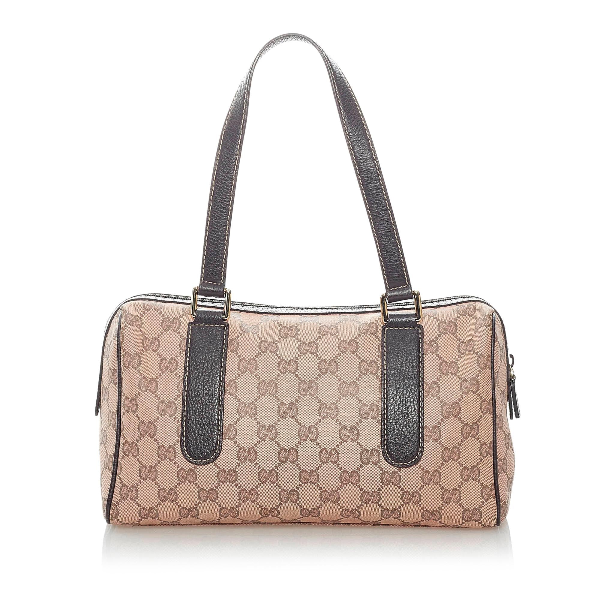 Gucci GG Canvas Handbag (SHG-32016)