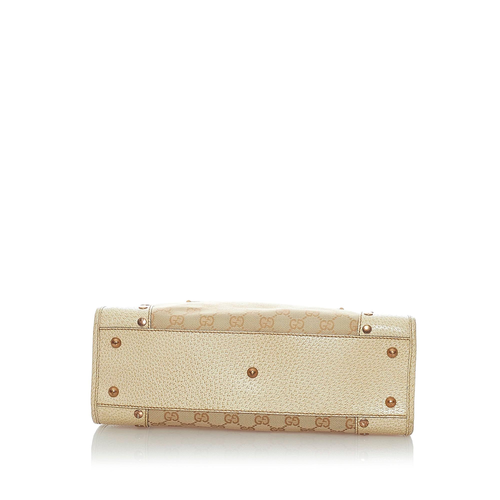 Gucci GG Canvas Handbag (SHG-32328)