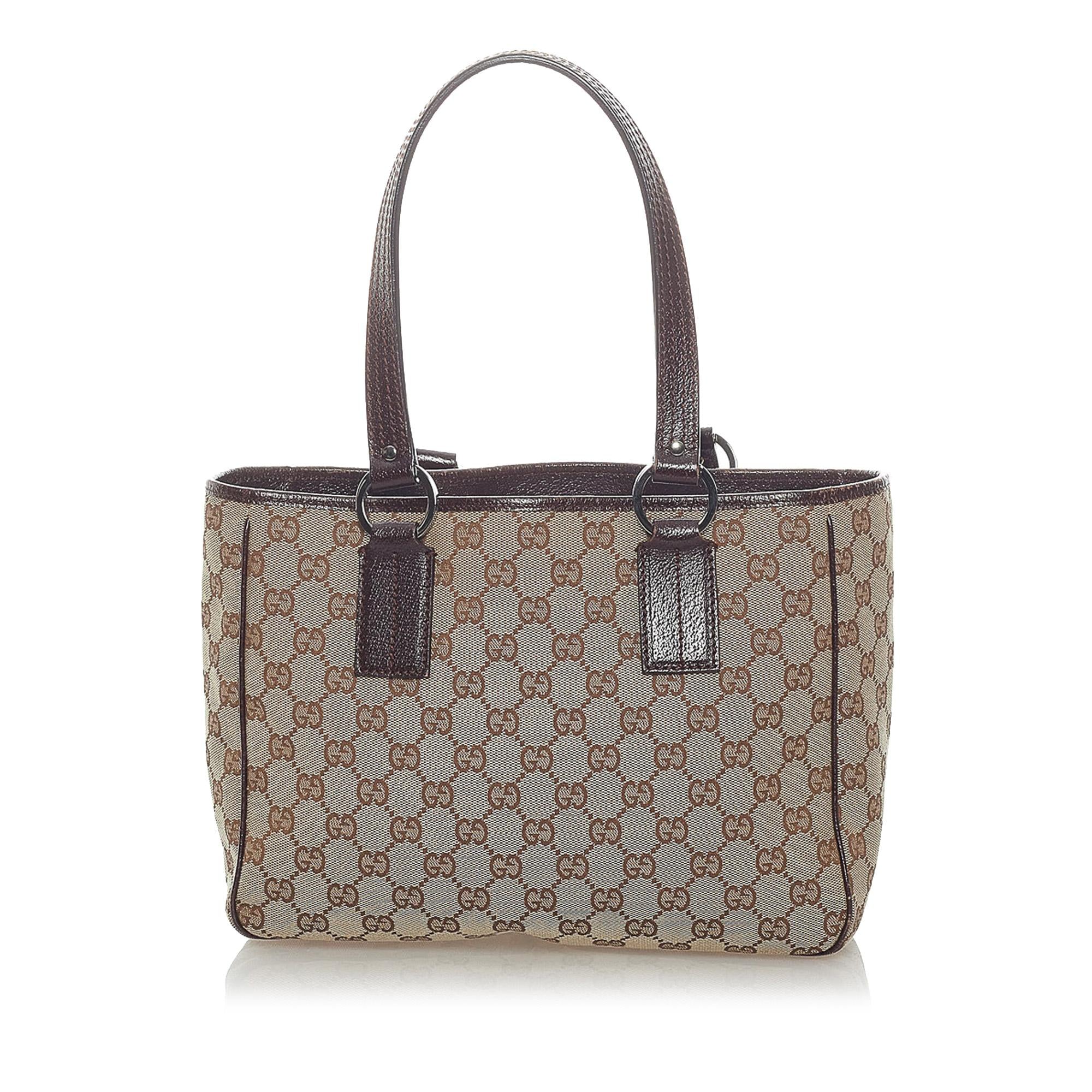 Gucci GG Canvas Handbag (SHG-34685)