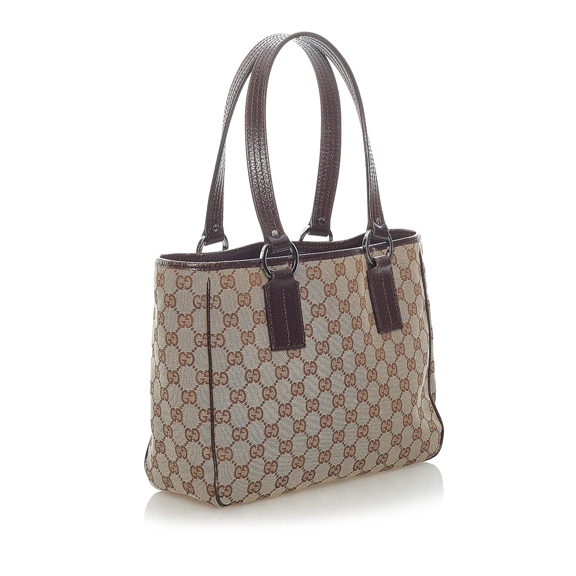 Gucci GG Canvas Handbag (SHG-34685)