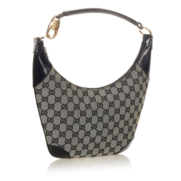 Gucci GG Canvas Hobo Bag (SHG-25370) – LuxeDH